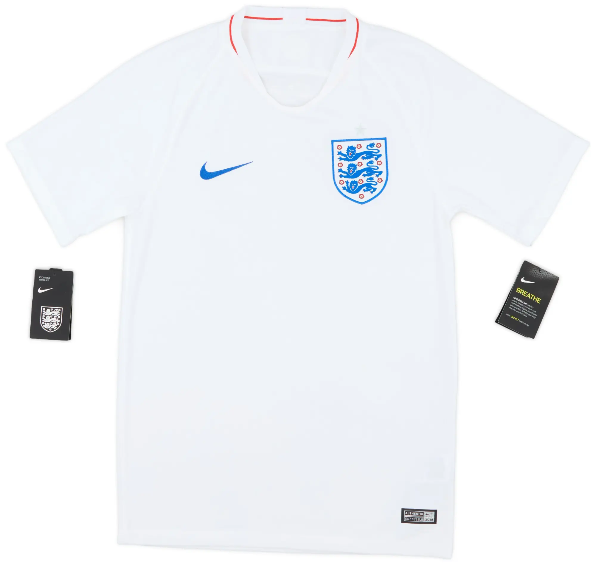 Nike 2018-19 England Home Shirt (S)