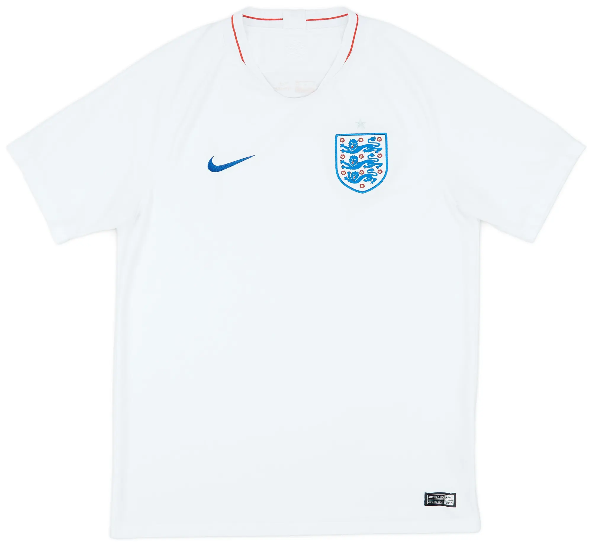 Nike 2018-19 England Home Shirt - 8/10 - (L)