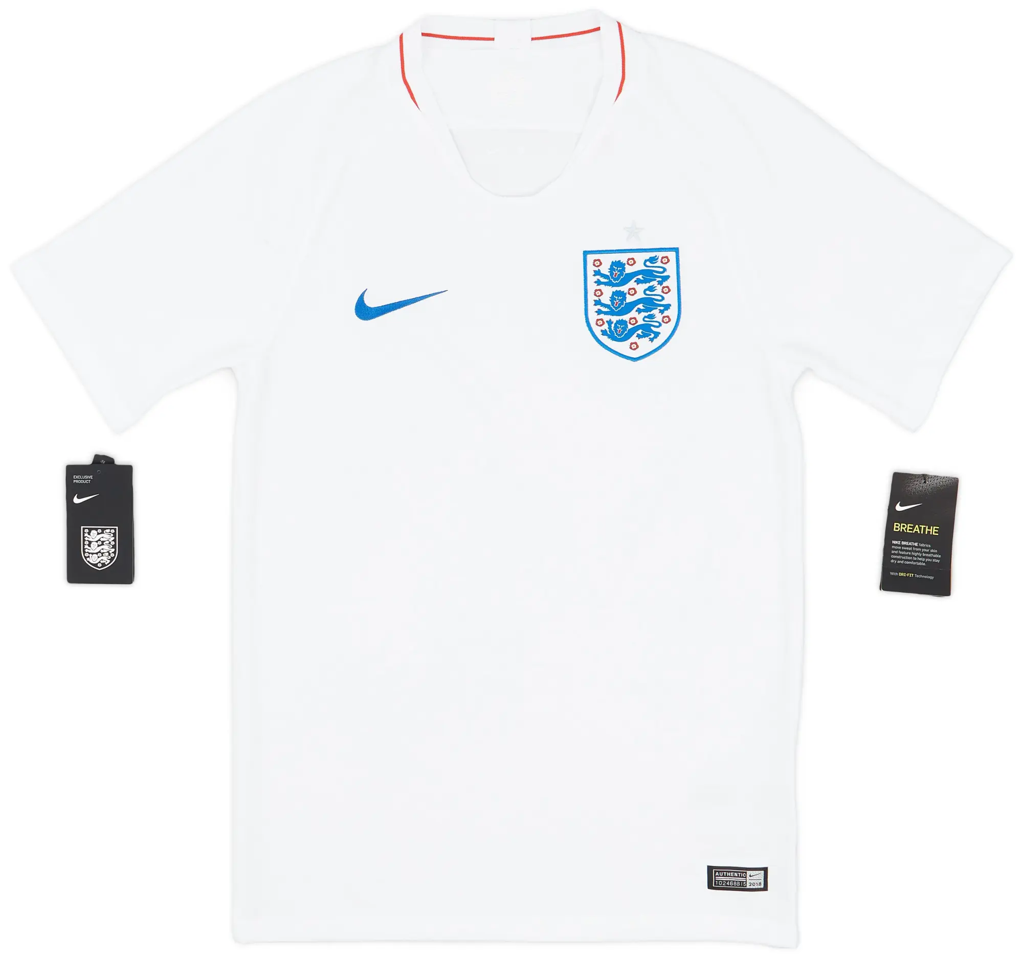 Nike 2018-19 England Home Shirt (S)