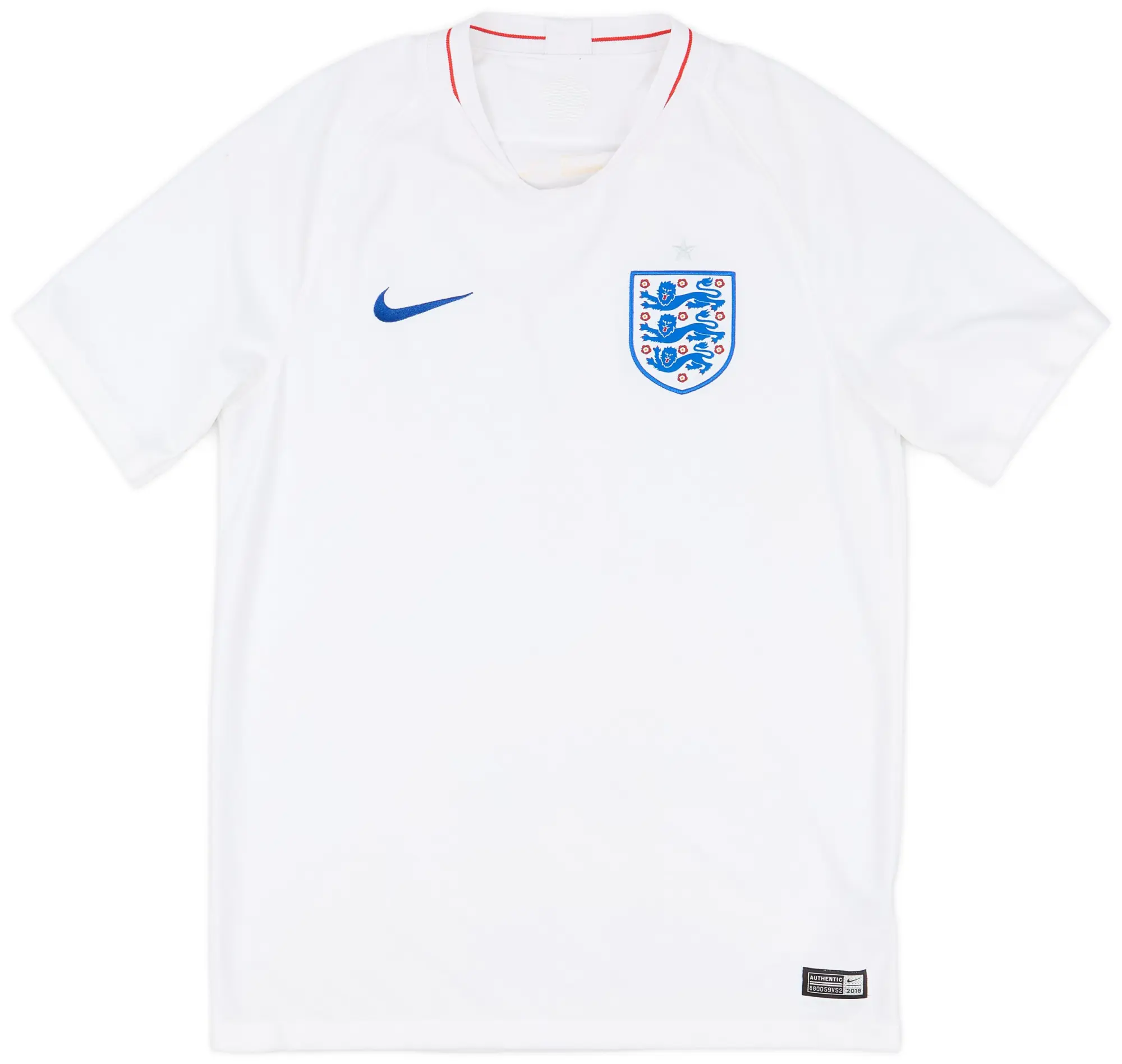 Nike 2018-19 England Home Shirt - 8/10 - (M)