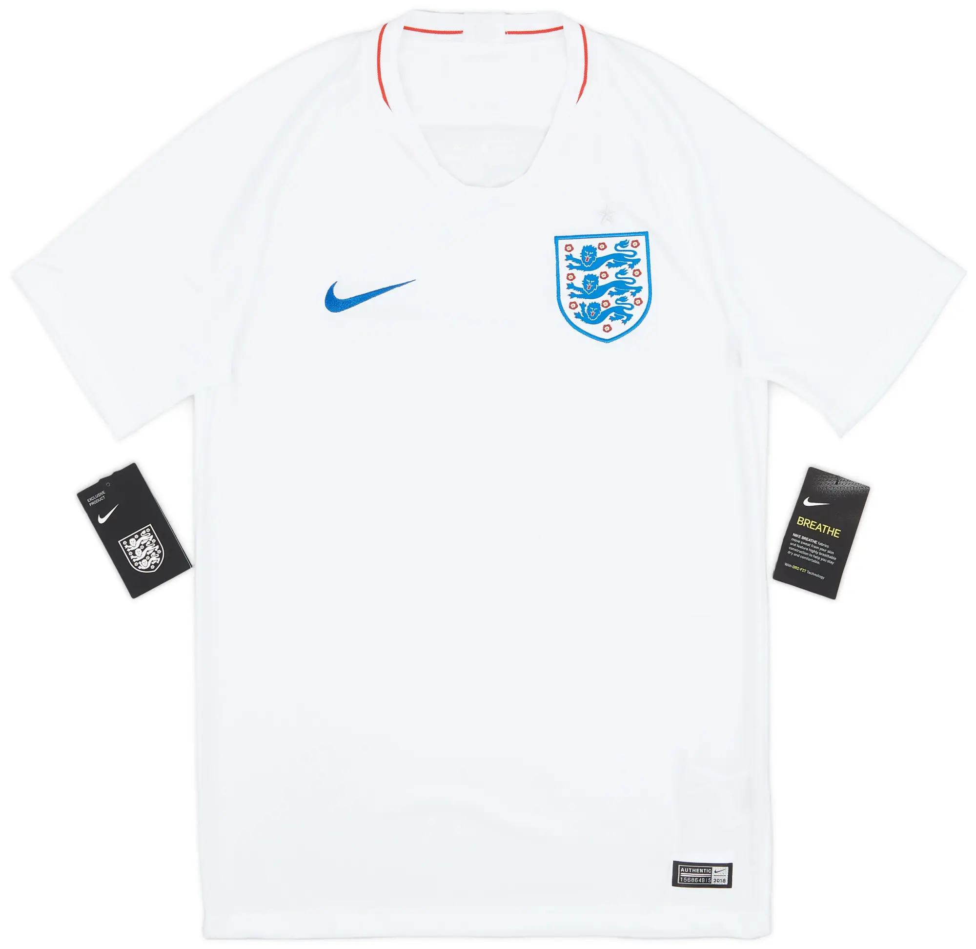 Nike 2018-19 England Home Shirt (S)