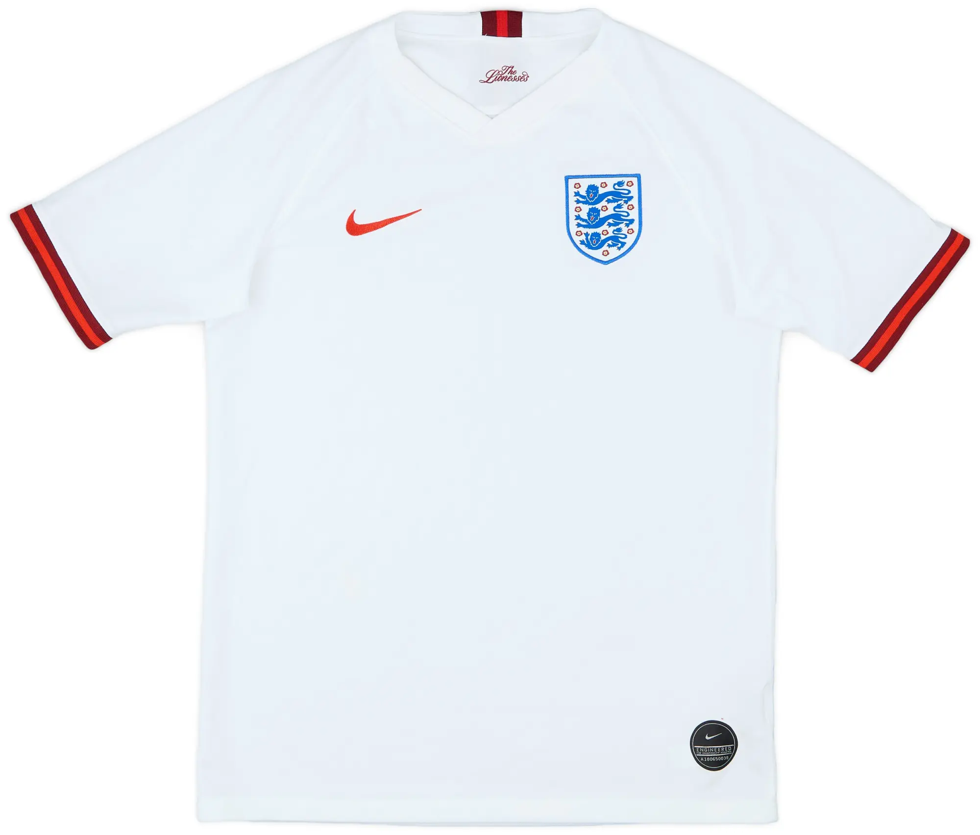 Nike 2019 England Lionesses Home Shirt - 7/10 - (XL.Boys)