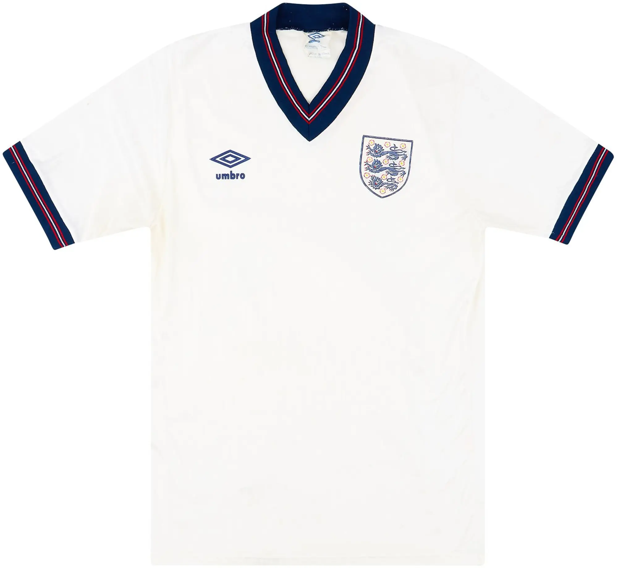 Umbro 1984-87 England Home Shirt - 8/10 - (M)