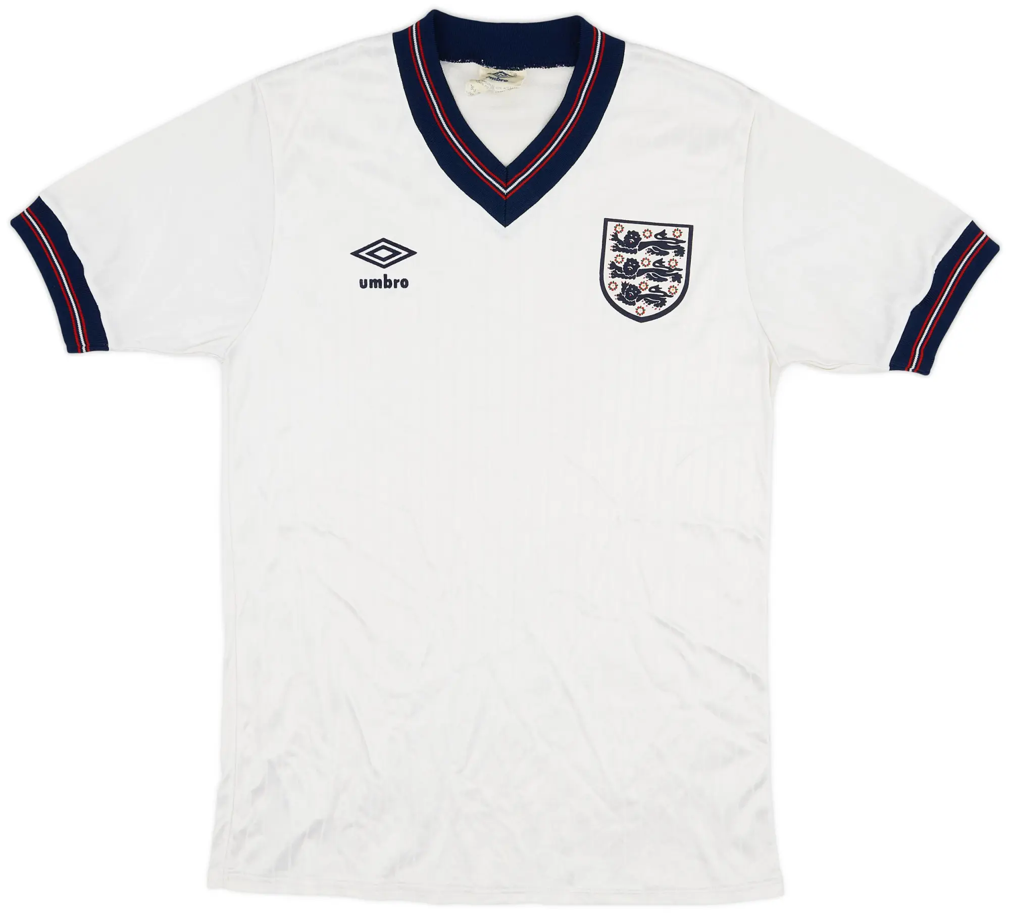 Umbro 1986 England Home Shirt - 8/10 - (S)