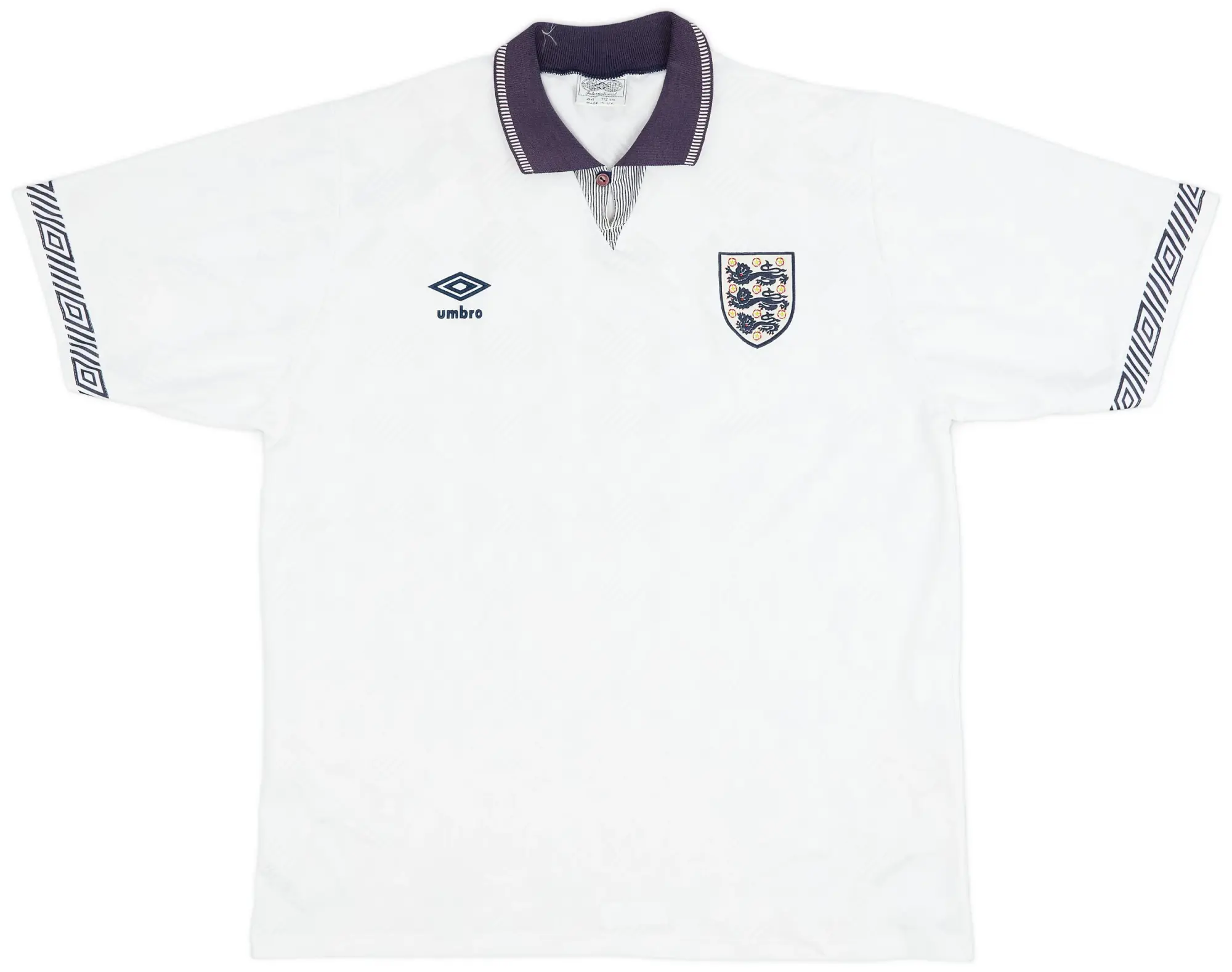 Umbro 1990-92 England Home Shirt - 9/10 - (XL)