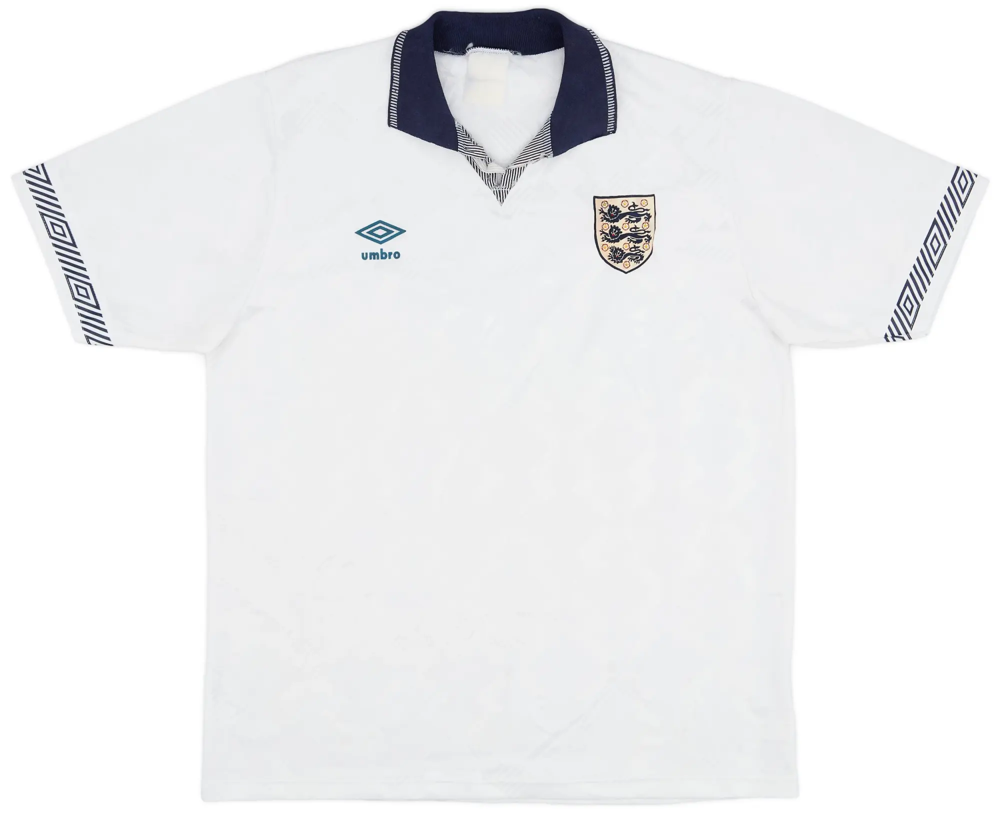 Umbro 1990-92 England Home Shirt - 4/10 - (L)