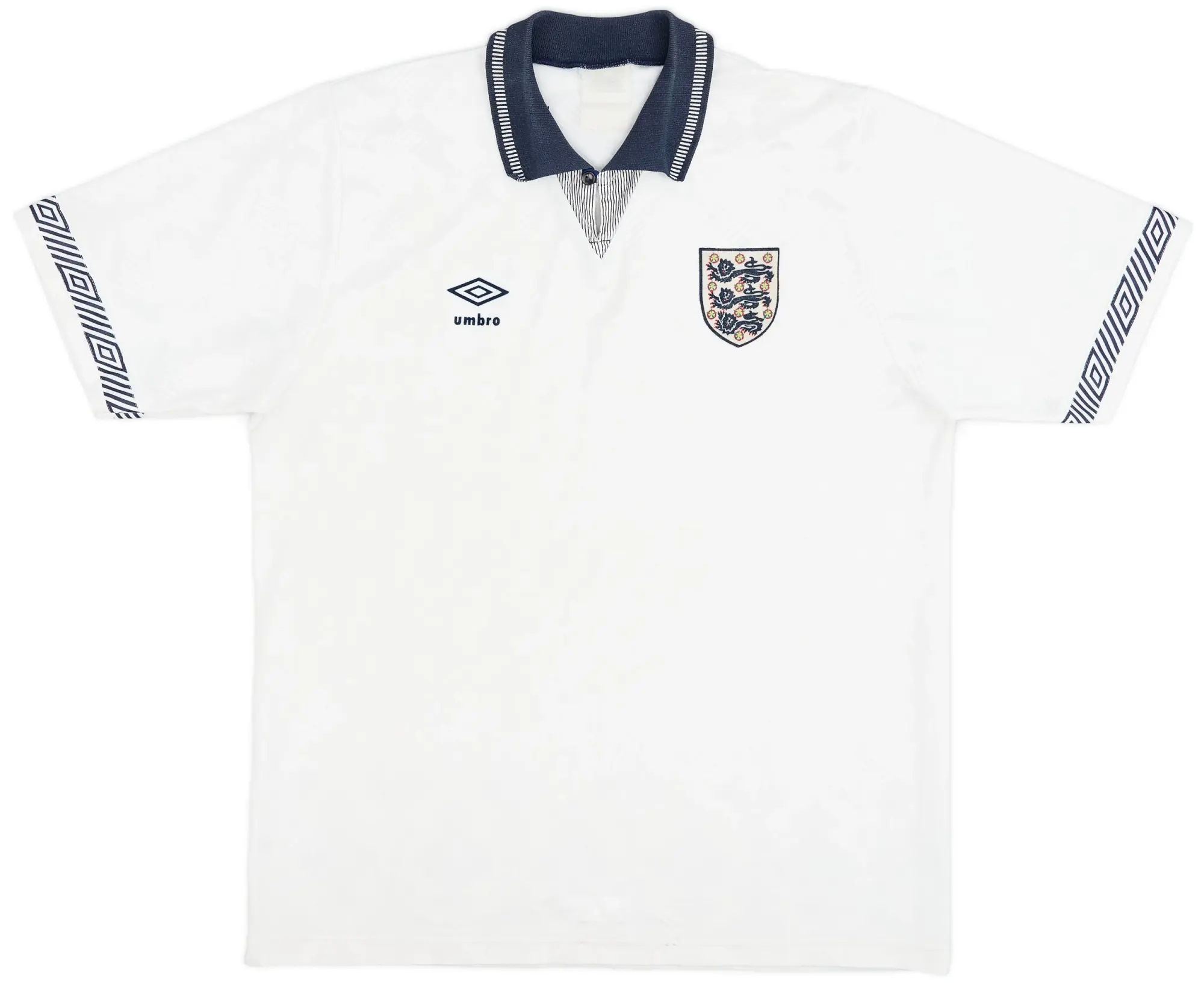 Umbro 1990-92 England Home Shirt - 9/10 - (L)