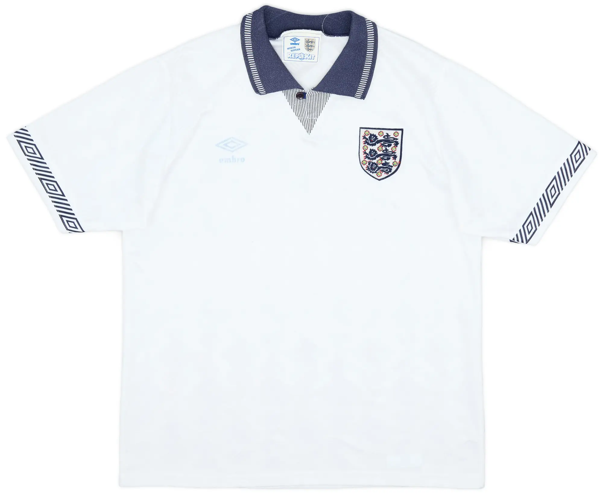 Umbro 1990-92 England Home Shirt - 5/10 - (M)