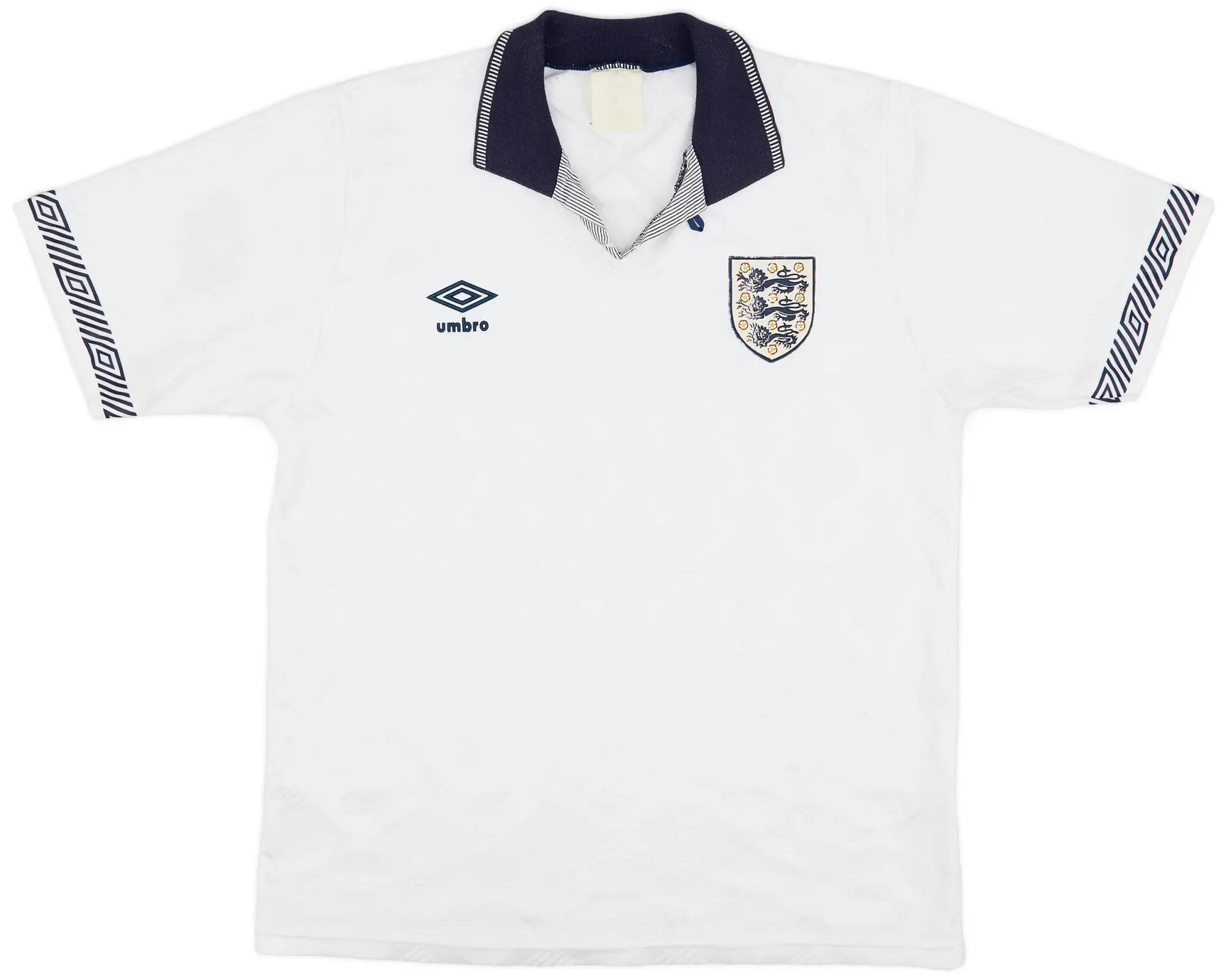 Umbro 1990-92 England Home Shirt - 8/10 - (L)