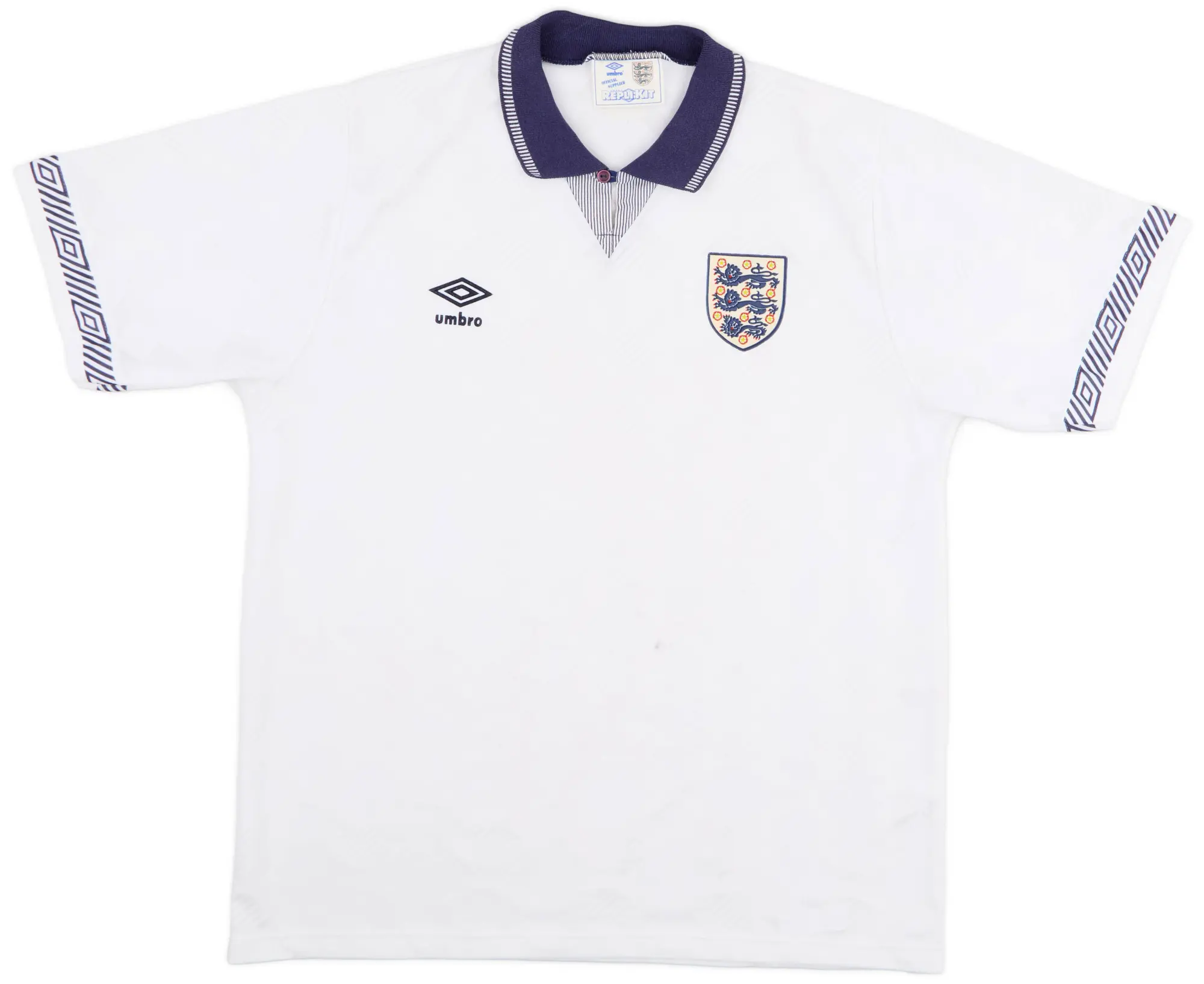 Umbro 1990-92 England Home Shirt - 5/10 - (XL)