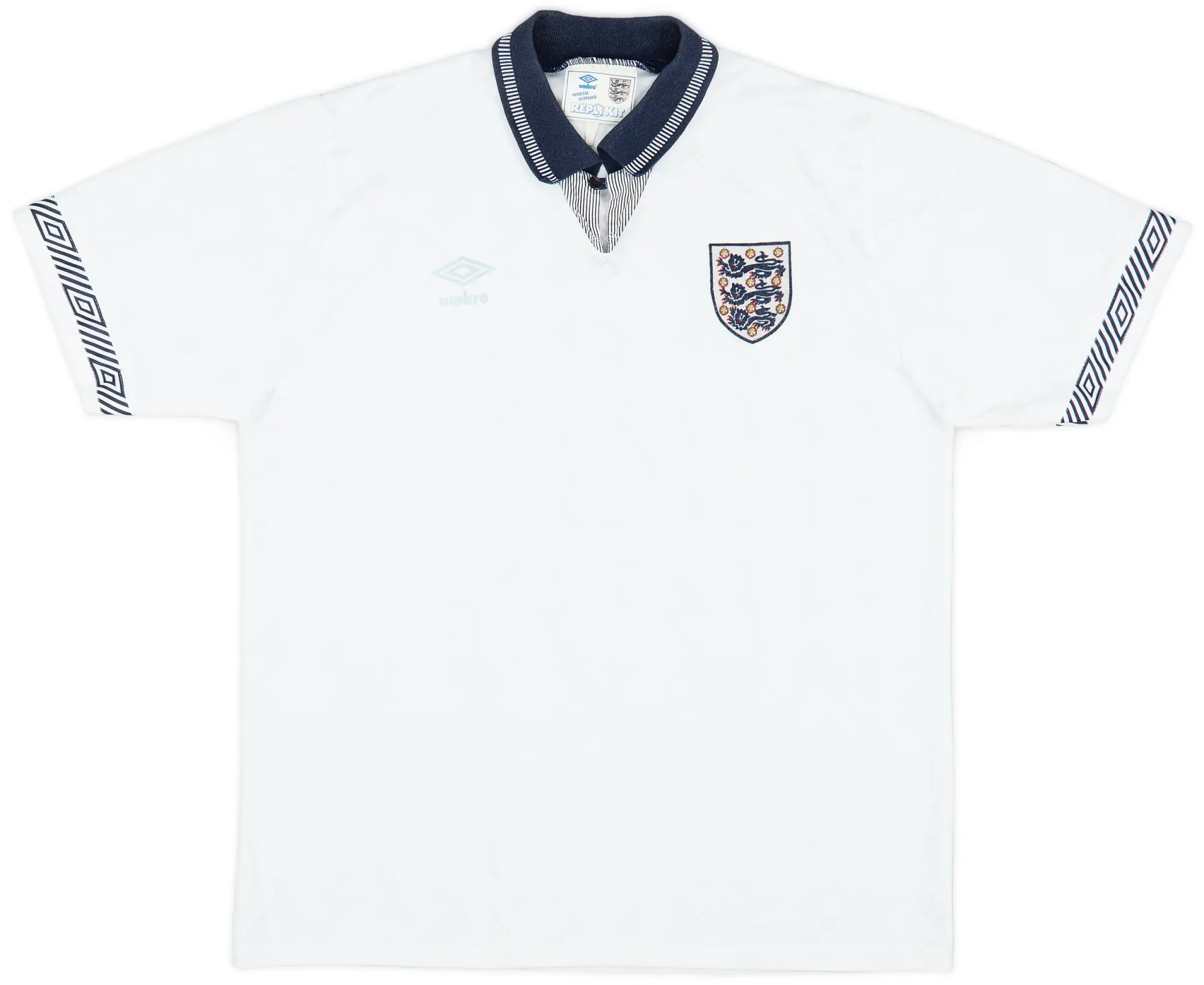 Umbro 1990-92 England Home Shirt - 5/10 - (XL)