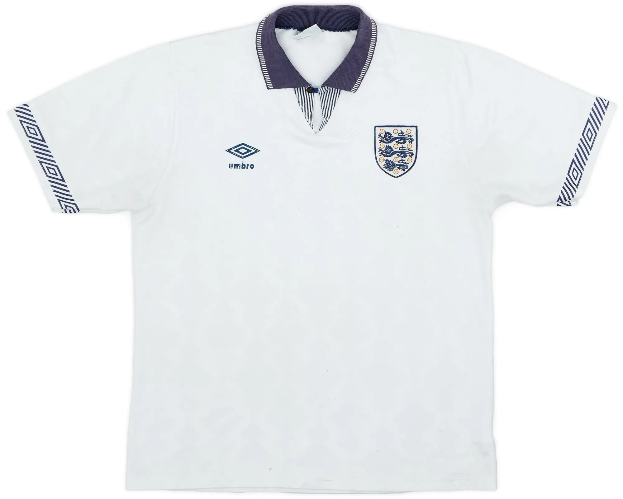 Umbro 1990-92 England Home Shirt - 6/10 - (M)