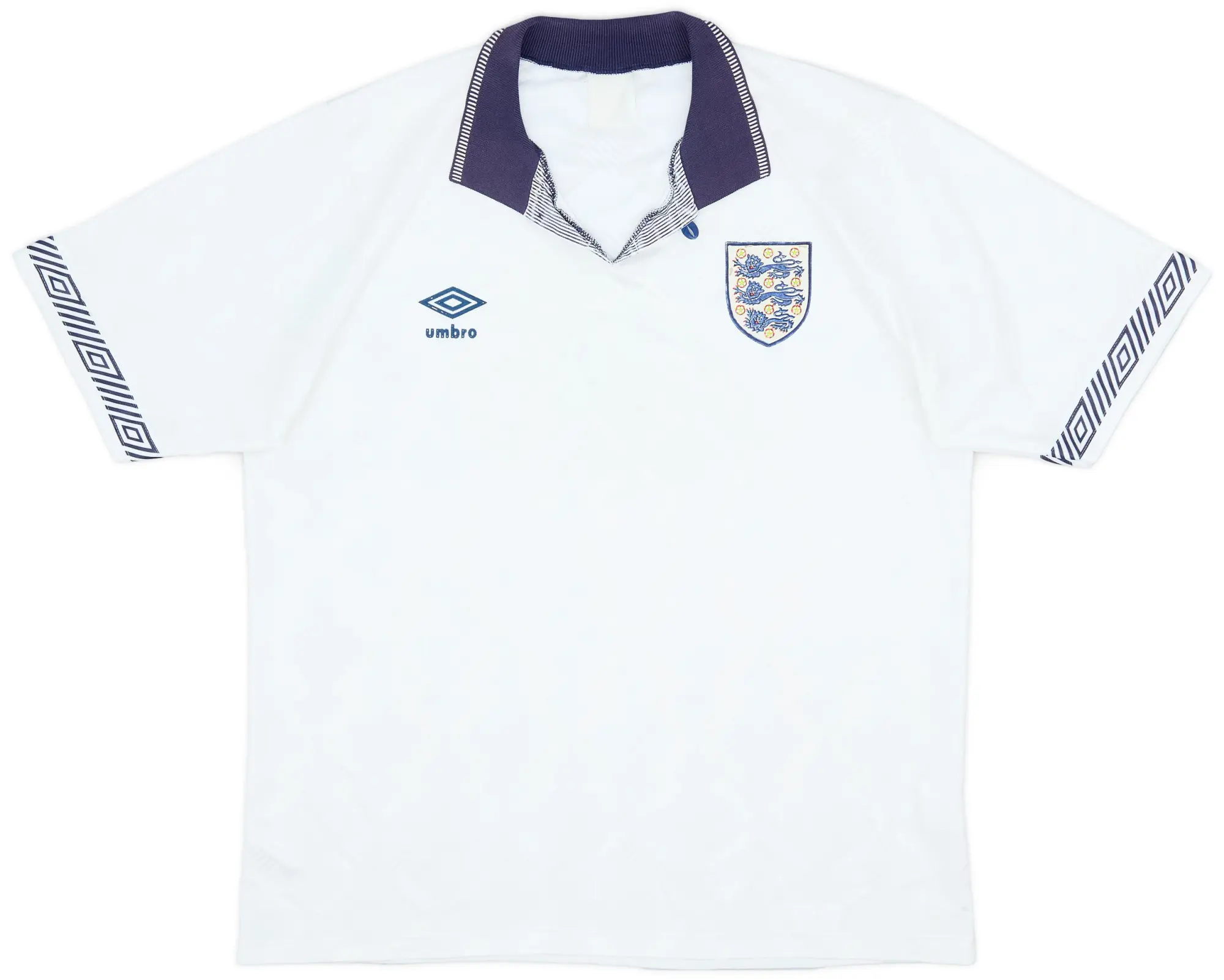 Umbro 1990-92 England Home Shirt - 7/10 - (L)