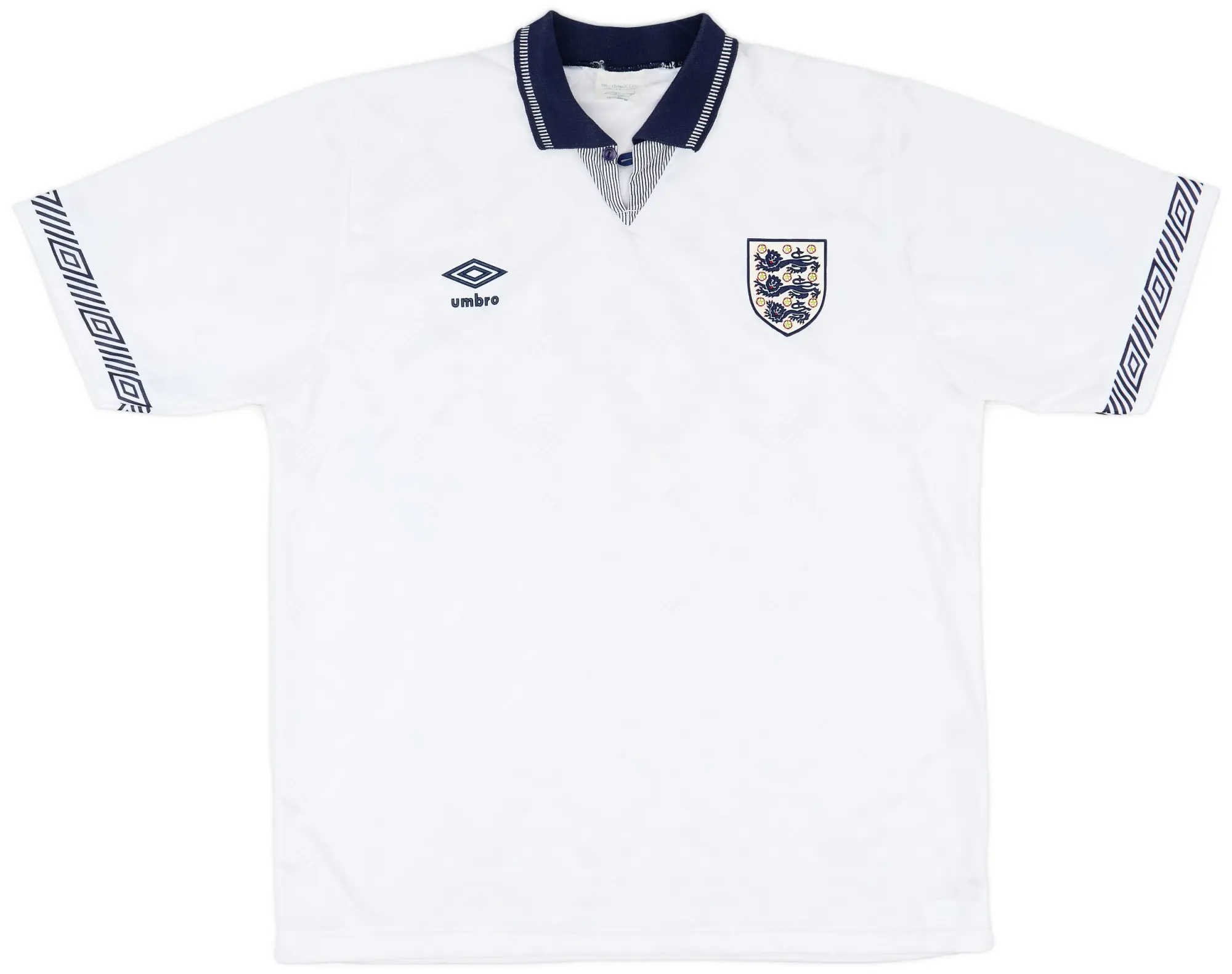 Umbro 1990-92 England Home Shirt - 9/10 - (XL)