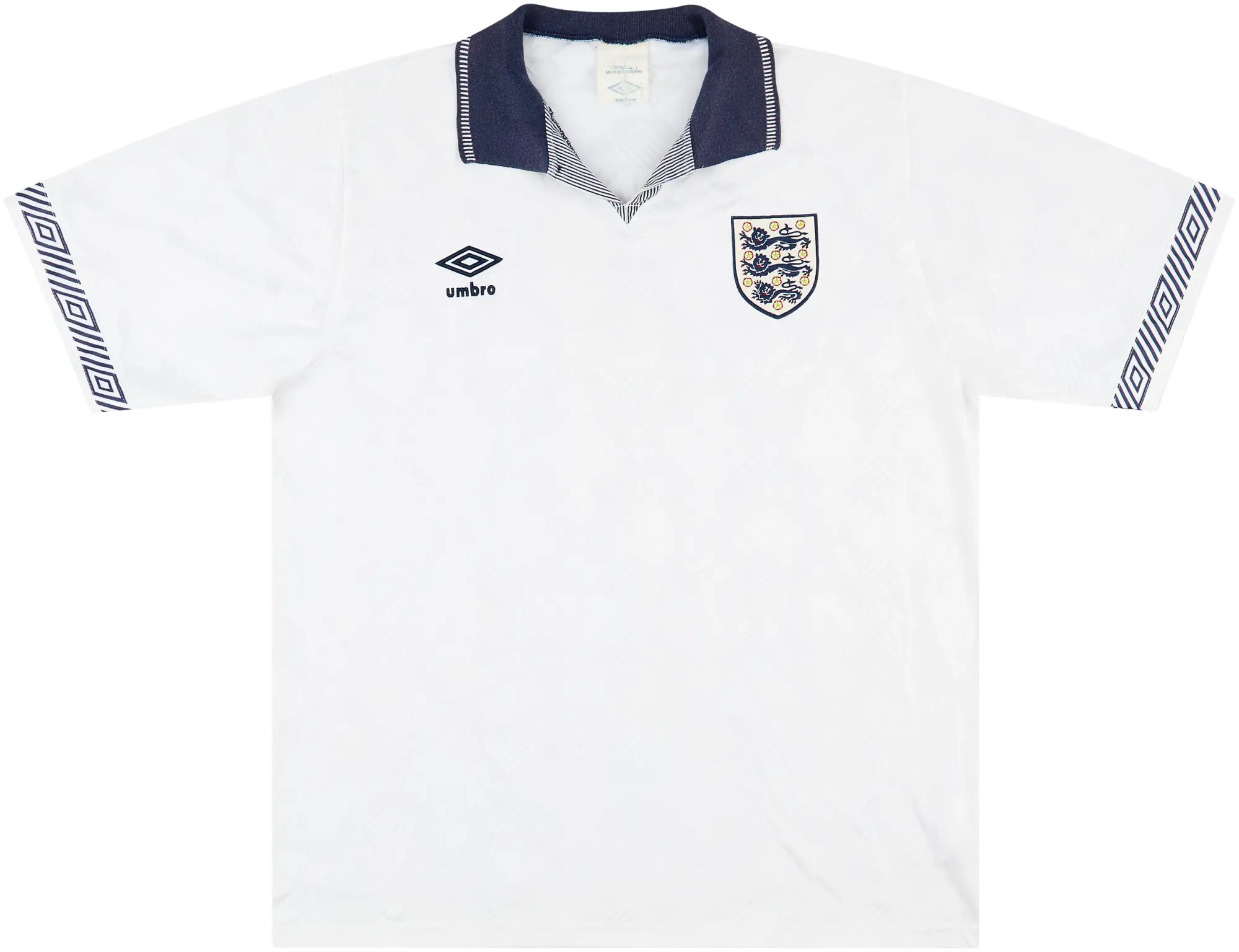 Umbro 1990-92 England Home Shirt - 7/10 - (L)