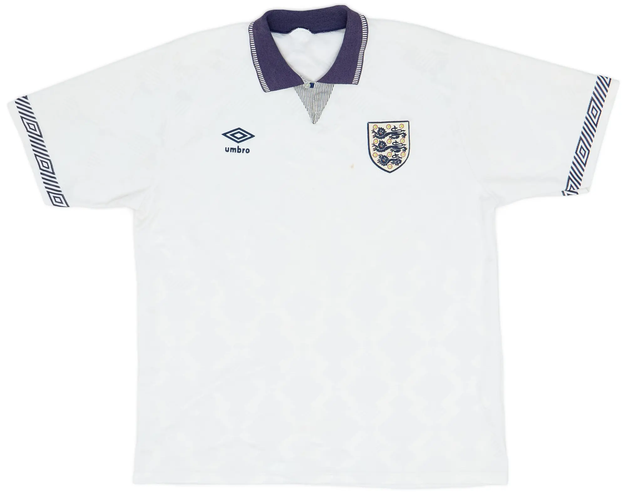 Umbro 1990-92 England Home Shirt - 6/10 - (XL)