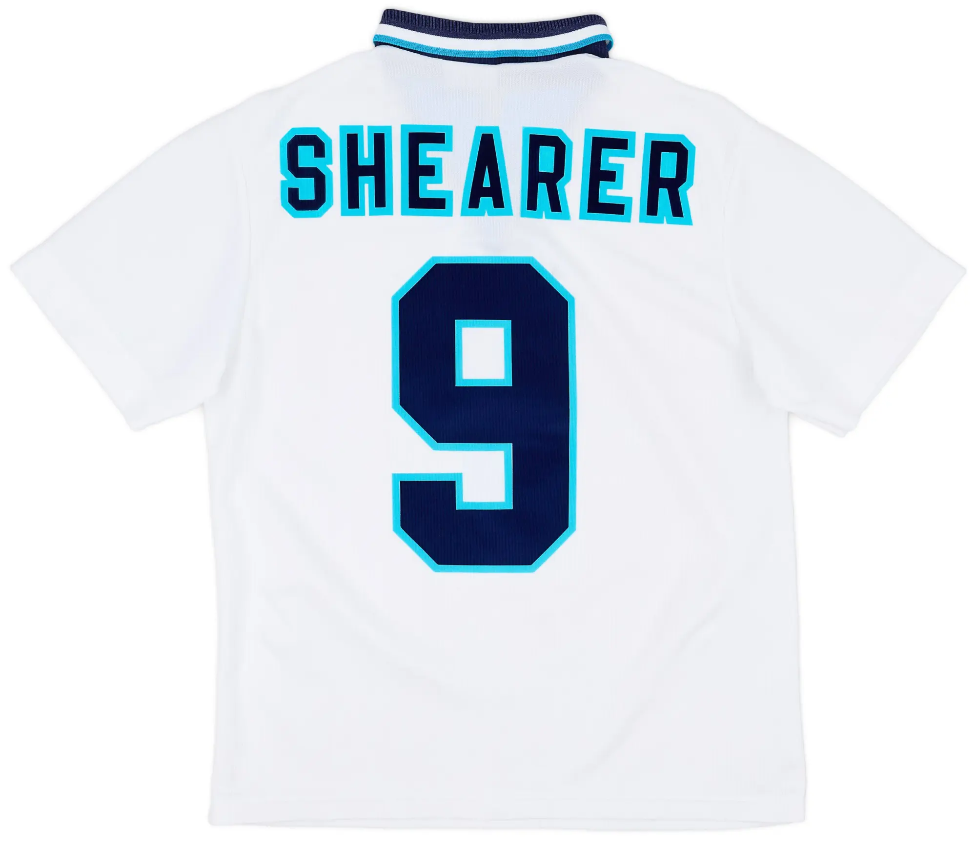 Umbro 1995-97 England Home Shirt Shearer #9 - 9/10 - (M)