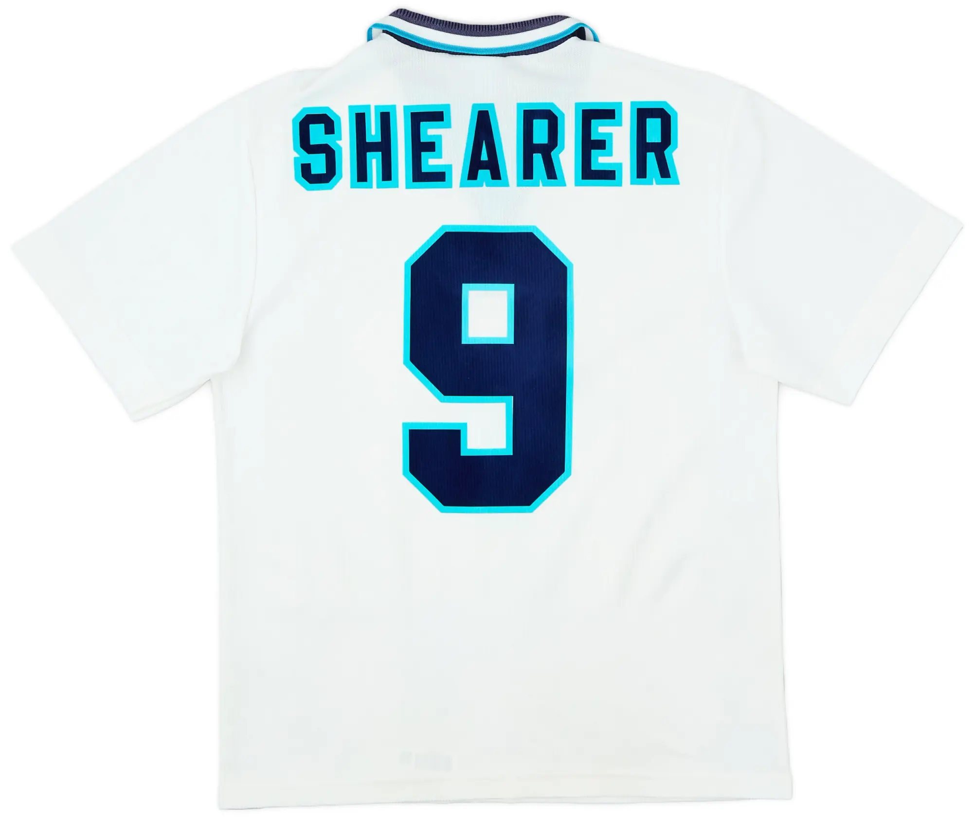 Umbro 1995-97 England Home Shirt Shearer #9 - 8/10 - (M)