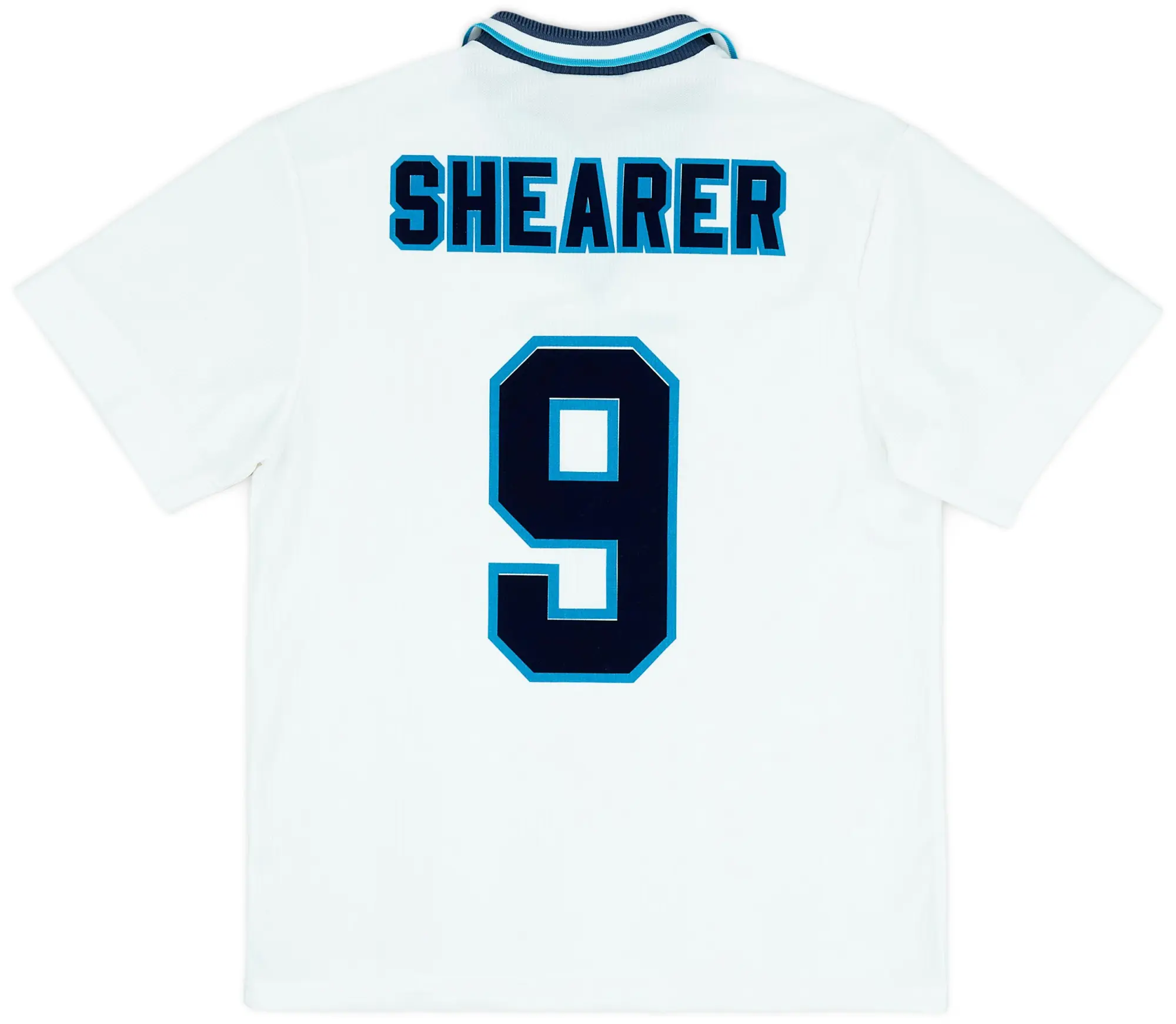 Umbro 1995-97 England Home Shirt Shearer #9 - 8/10 - (M)