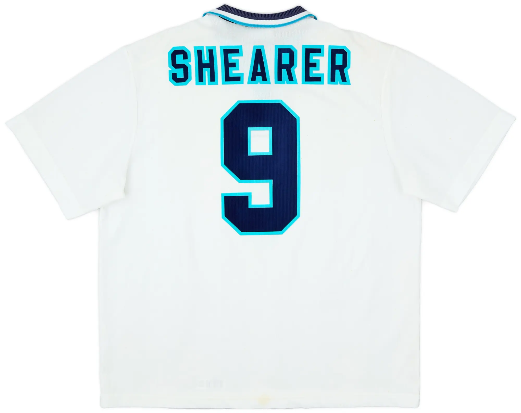 Umbro 1995-97 England Home Shirt Shearer #9 - 6/10 - (XXL)