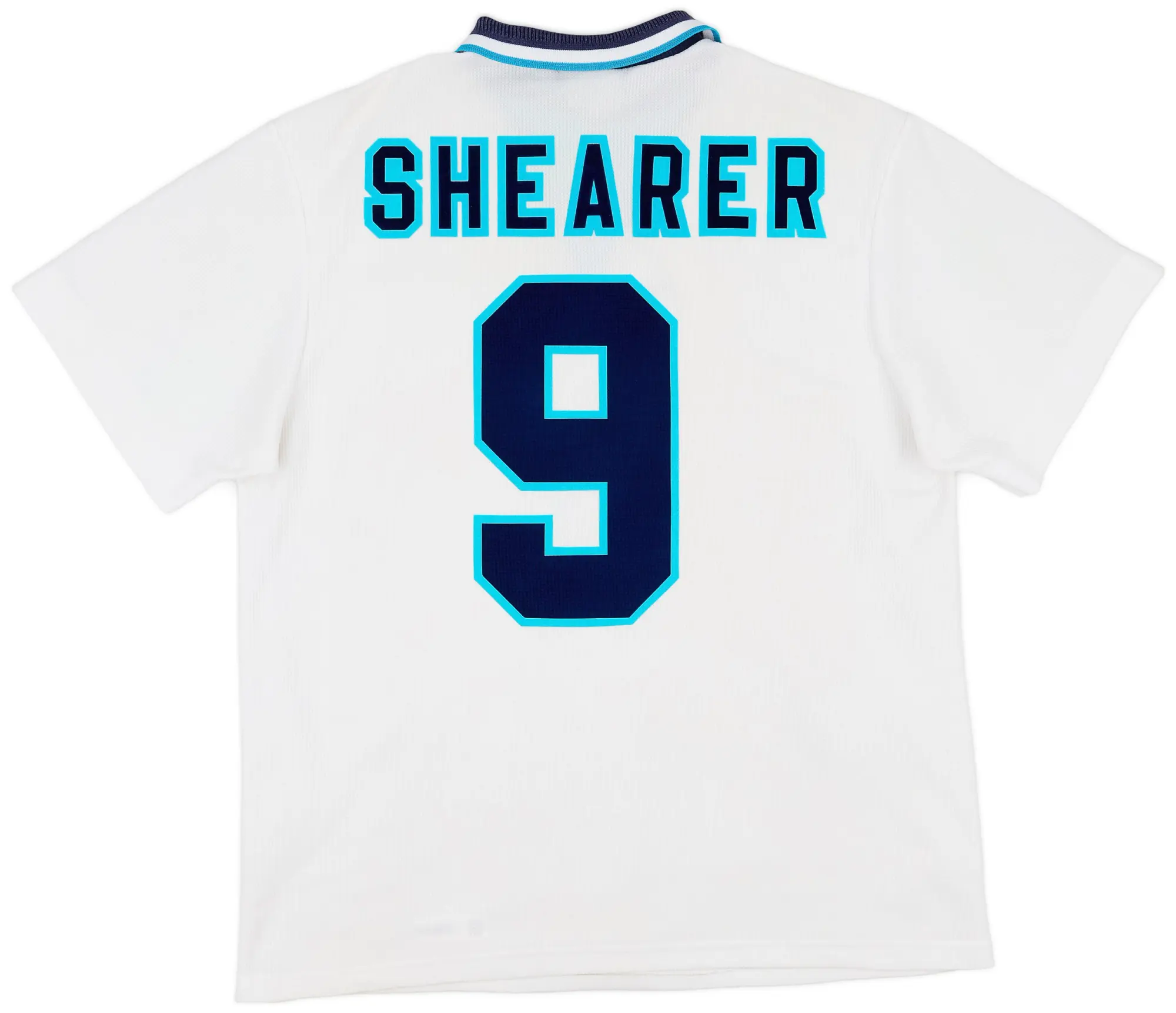Umbro 1995-97 England Home Shirt Shearer #9 - 8/10 - (L)