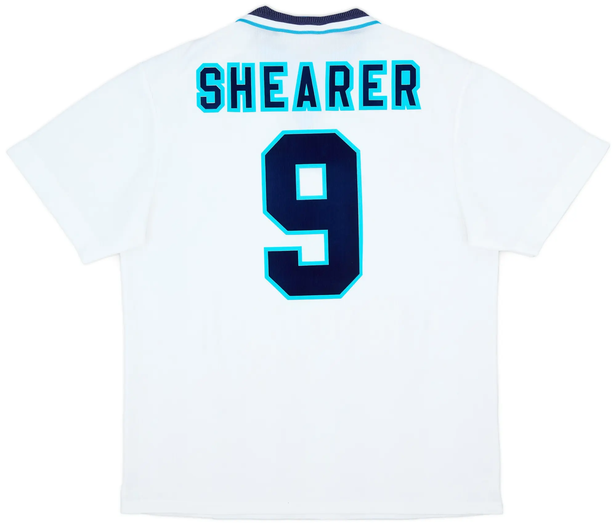 Umbro 1995-97 England Home Shirt Shearer #9 - 9/10 - (XL)