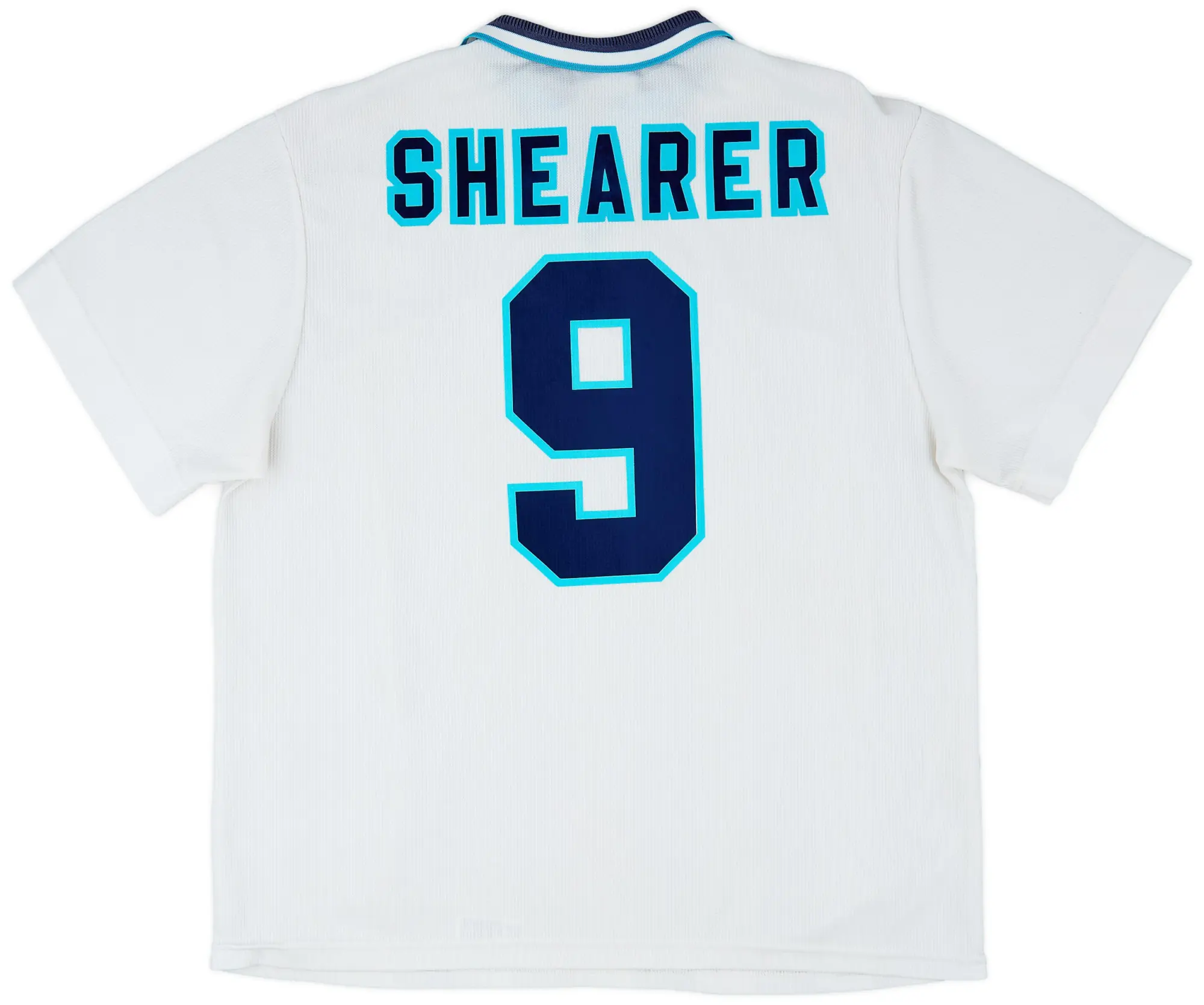 Umbro 1995-97 England Home Shirt Shearer #9 - 6/10 - (XXL)