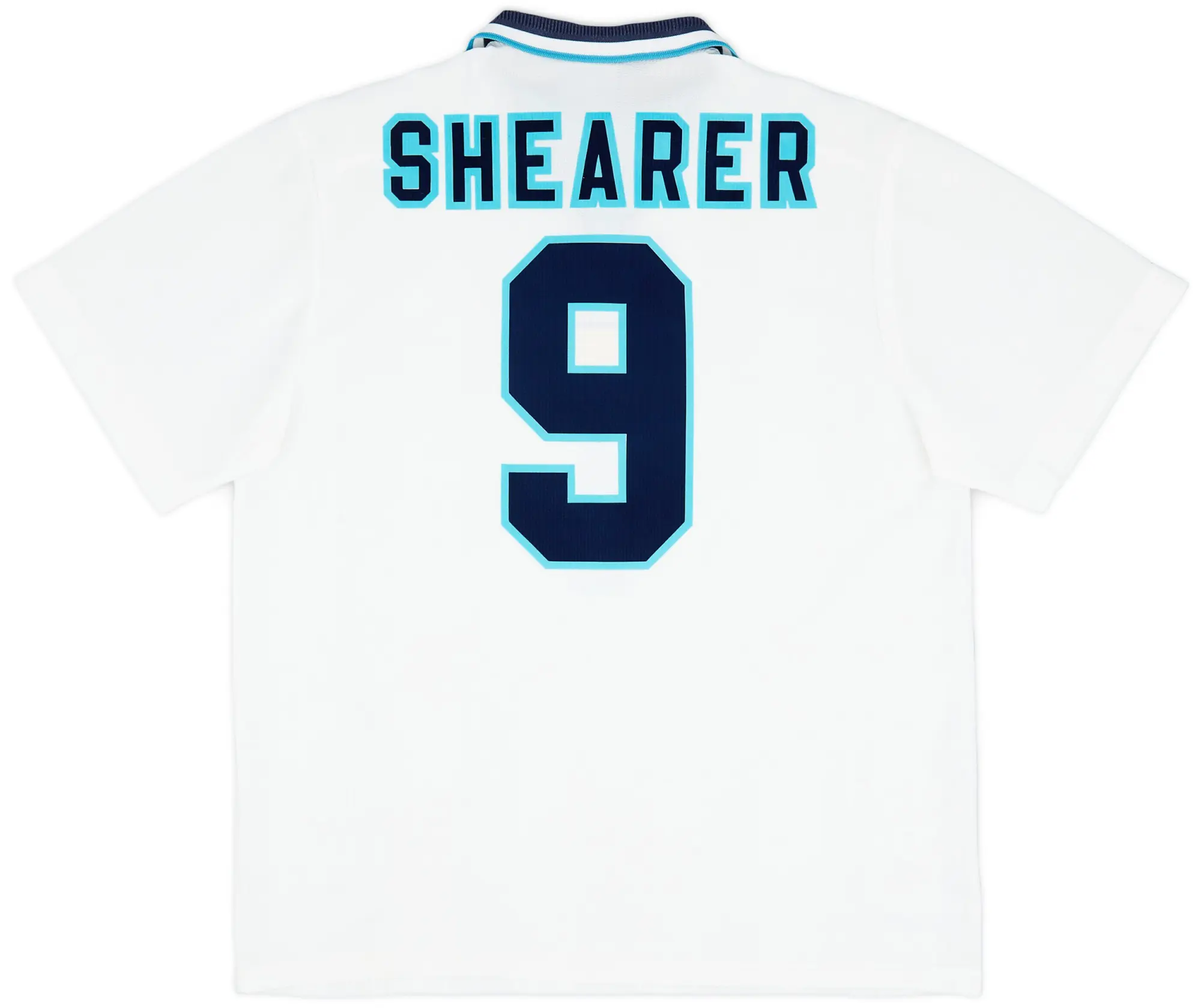 Umbro 1995-97 England Home Shirt Shearer #9 - 9/10 - (XL)