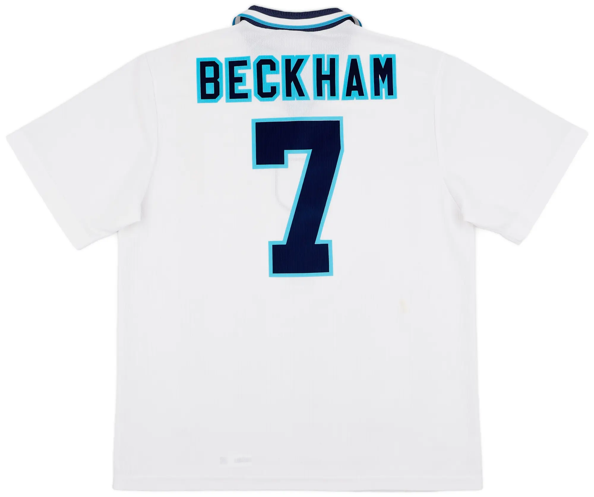 Umbro 1995-97 England Home Shirt Beckham #7 - 7/10 - (XL)