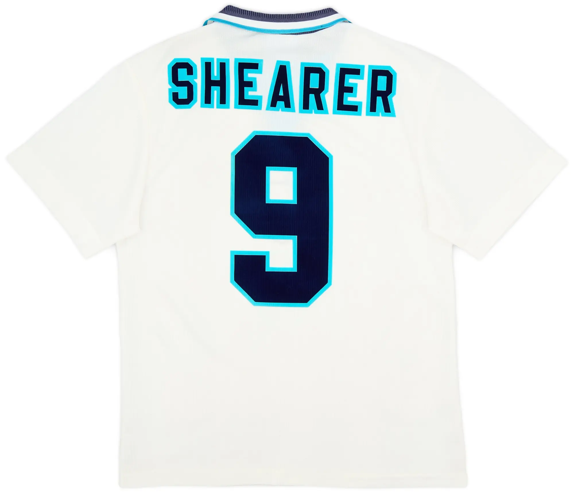 Umbro 1995-97 England Home Shirt Shearer #9 - 7/10 - (M)