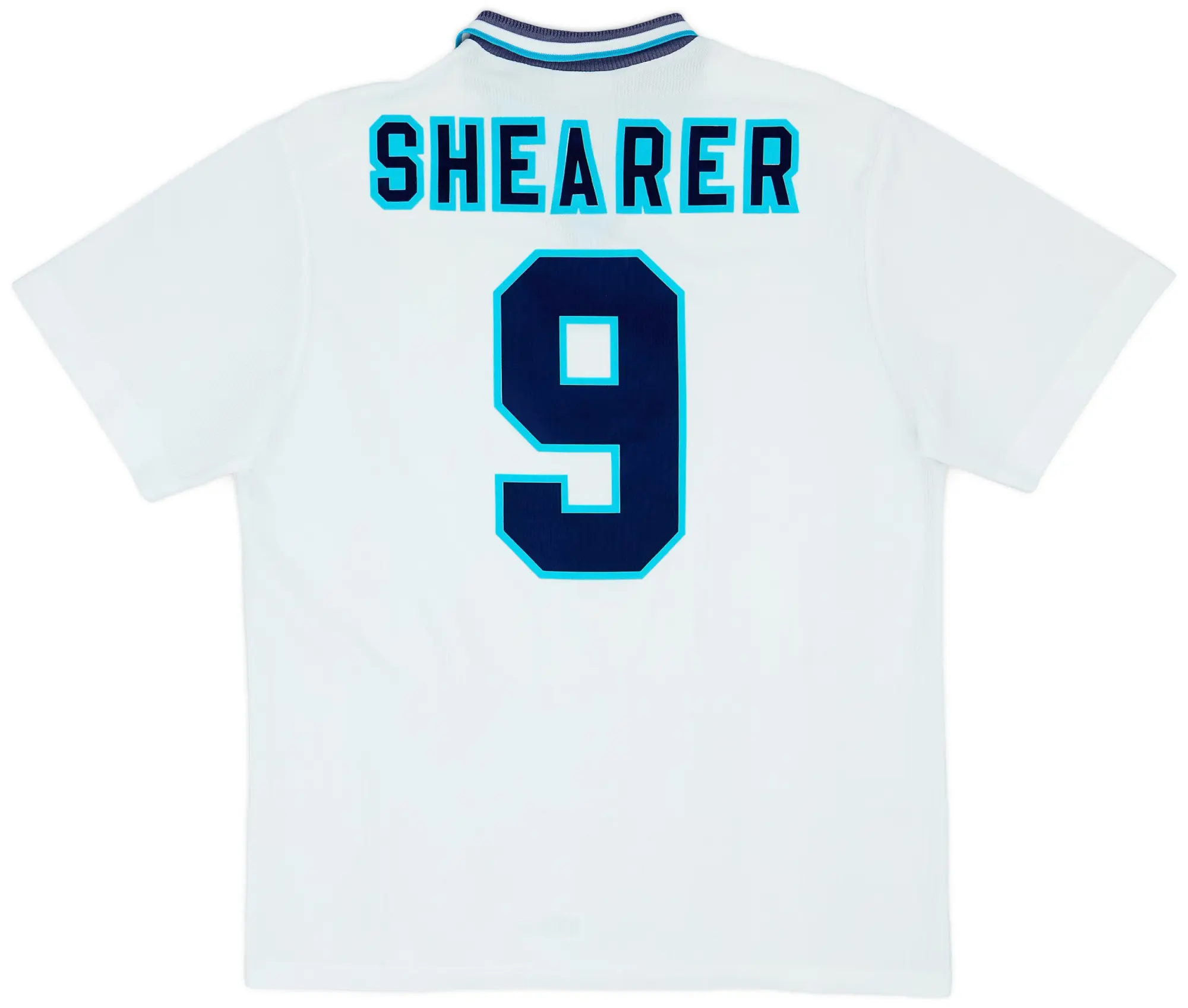 Umbro 1995-97 England Home Shirt Shearer #9 - 7/10 - (XL)