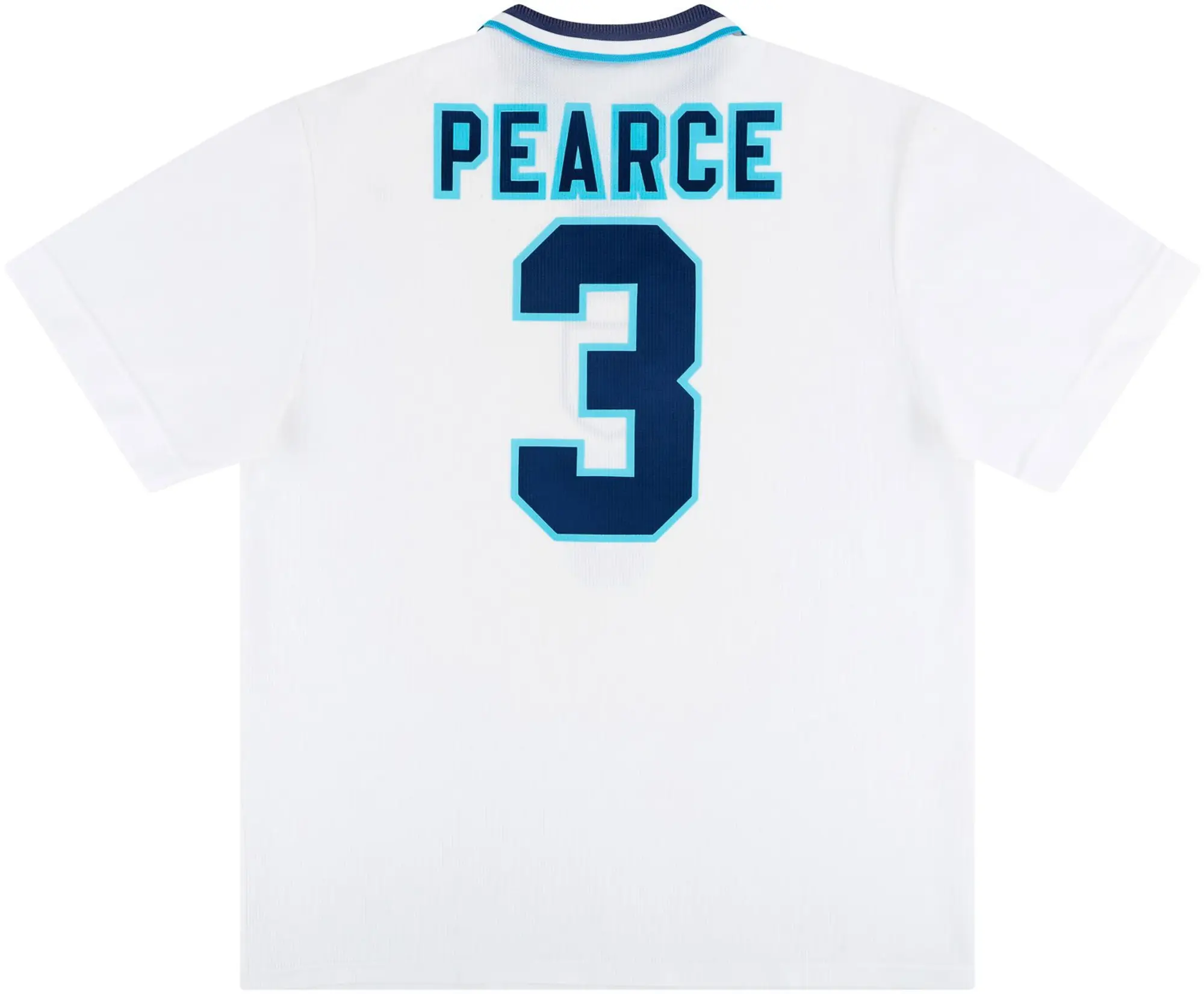 Umbro 1995-97 England Home Shirt Pearce #3 - 8/10 - (L)