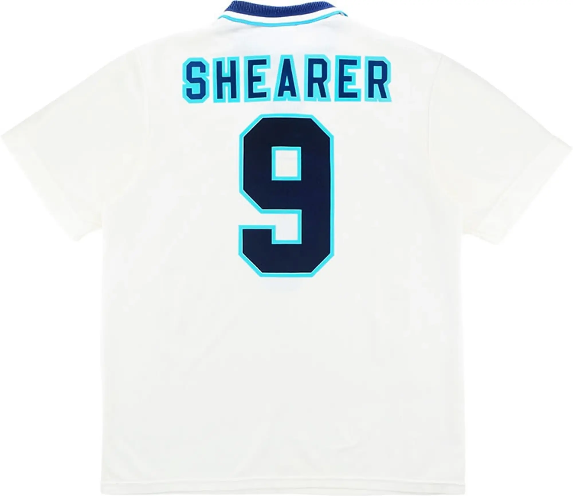 Umbro 1995-97 England Home Shirt Shearer #9 - 8/10 - (XL)
