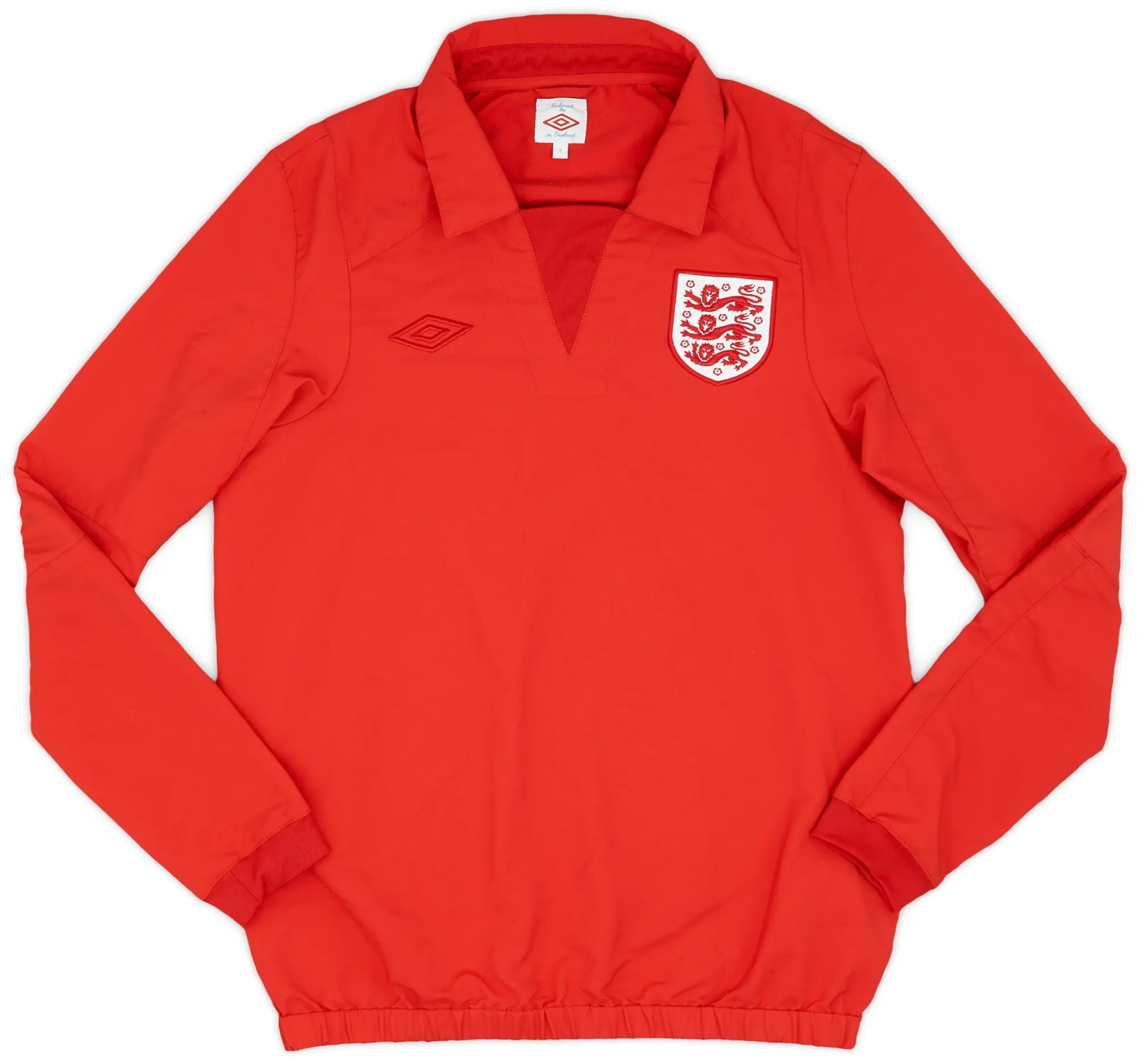2010-11 England Umbro Drill Top - 9/10 - (S)