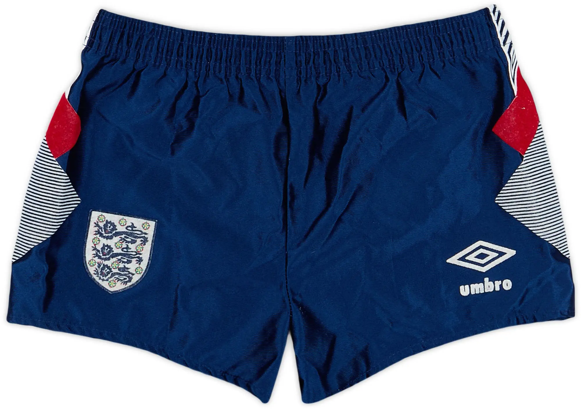 Umbro 1990-92 England Home Shorts - 8/10 - (S)