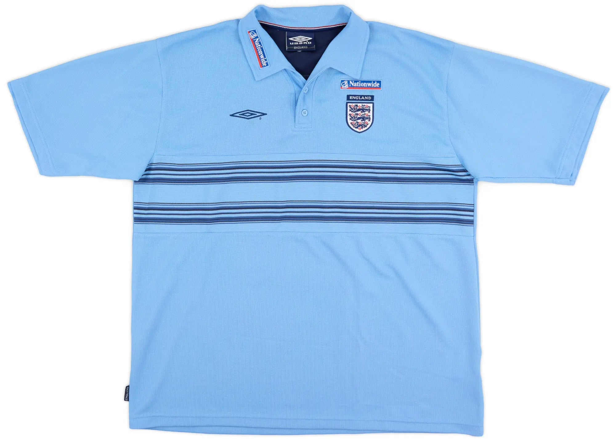 2000-01 England Umbro Polo Shirt - 8/10 - (XXL)