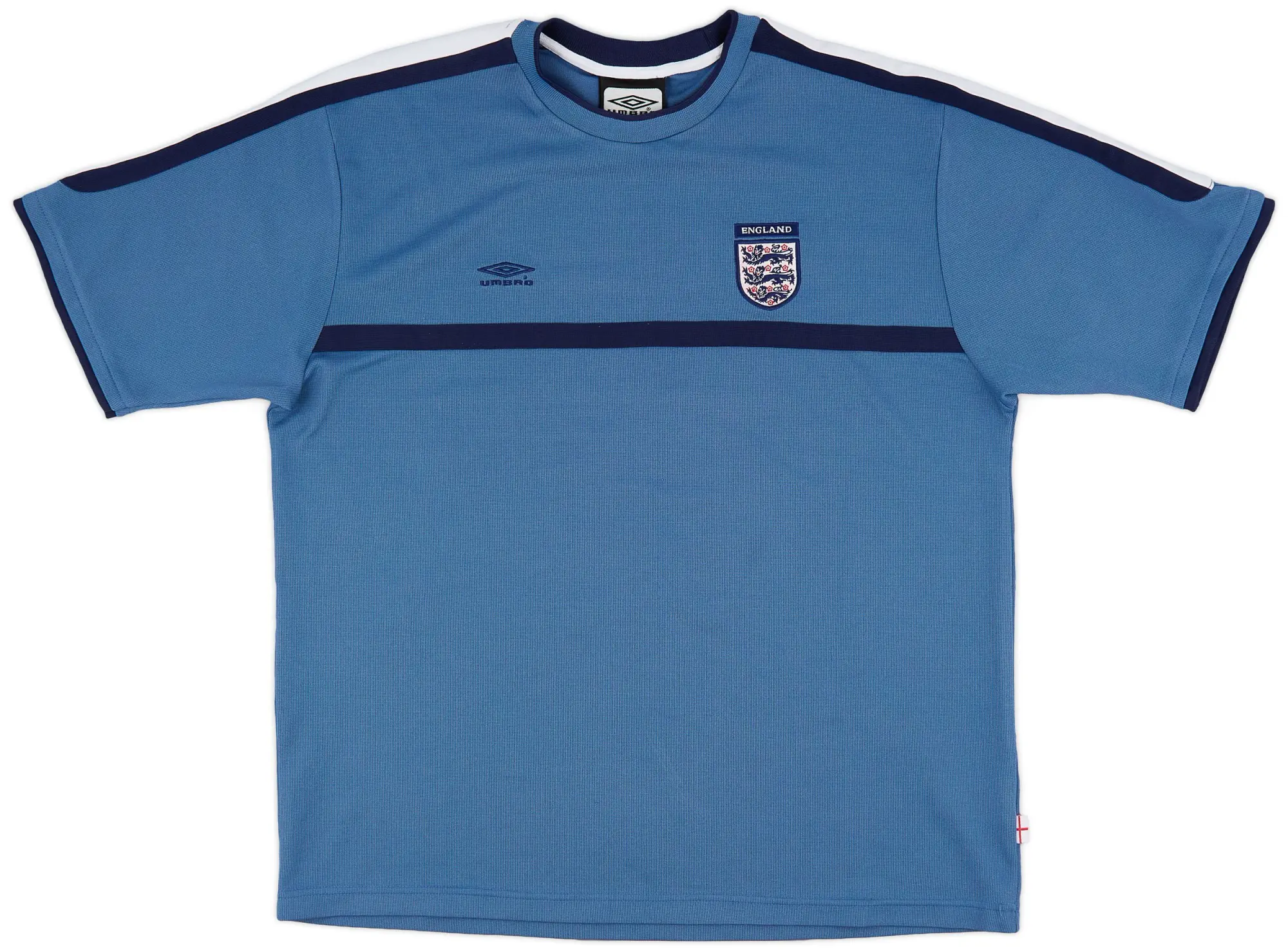 2000-01 England Umbro Training Shirt - 9/10 - (XL)