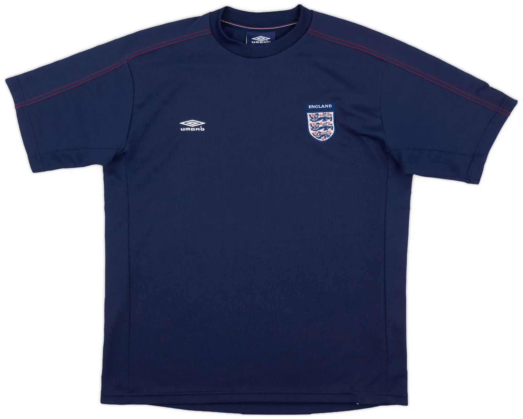 2000-01 England Umbro Training Shirt - 9/10 - (M)