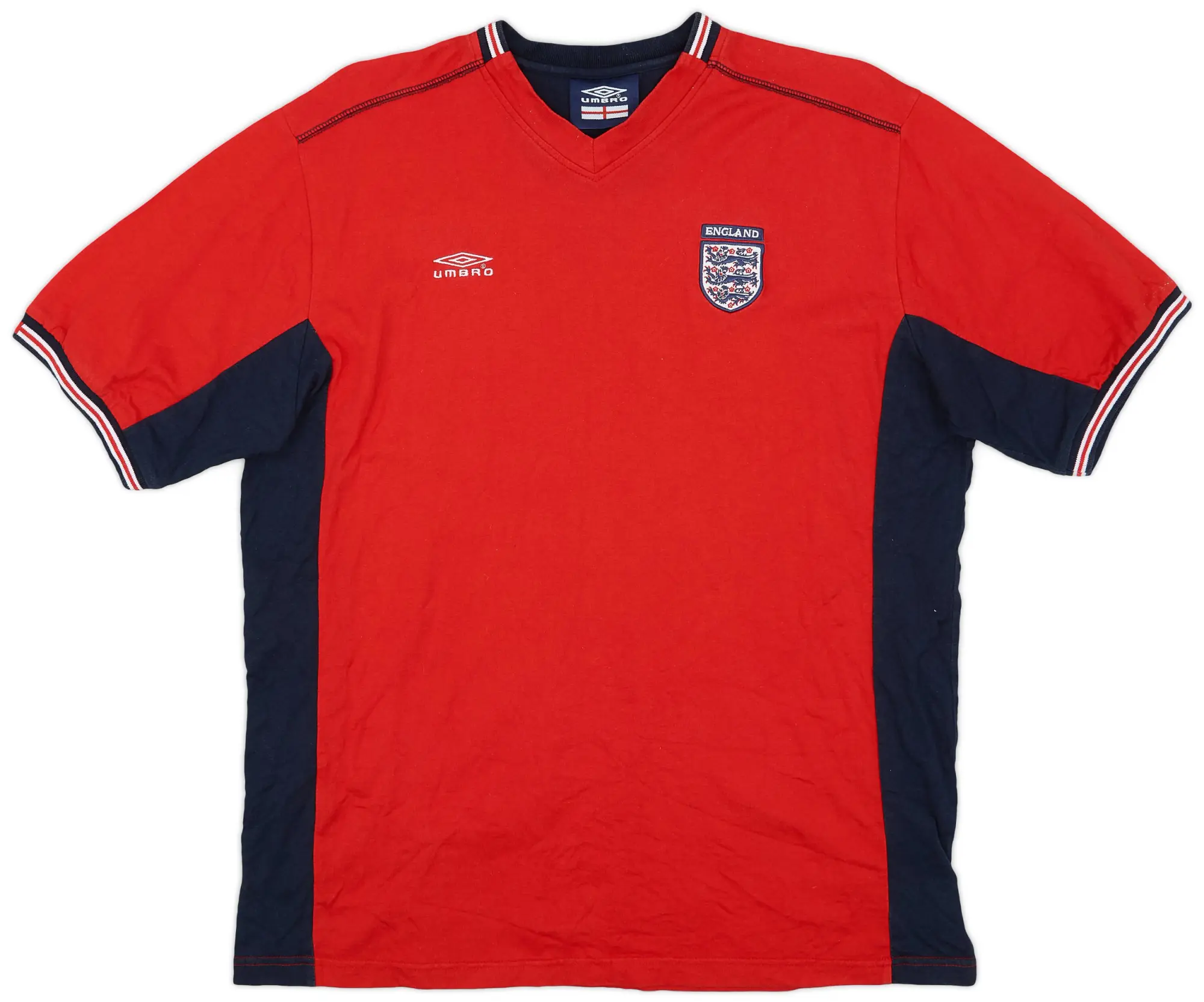 2002-03 England Umbro Cotton Tee - 9/10 - (L)