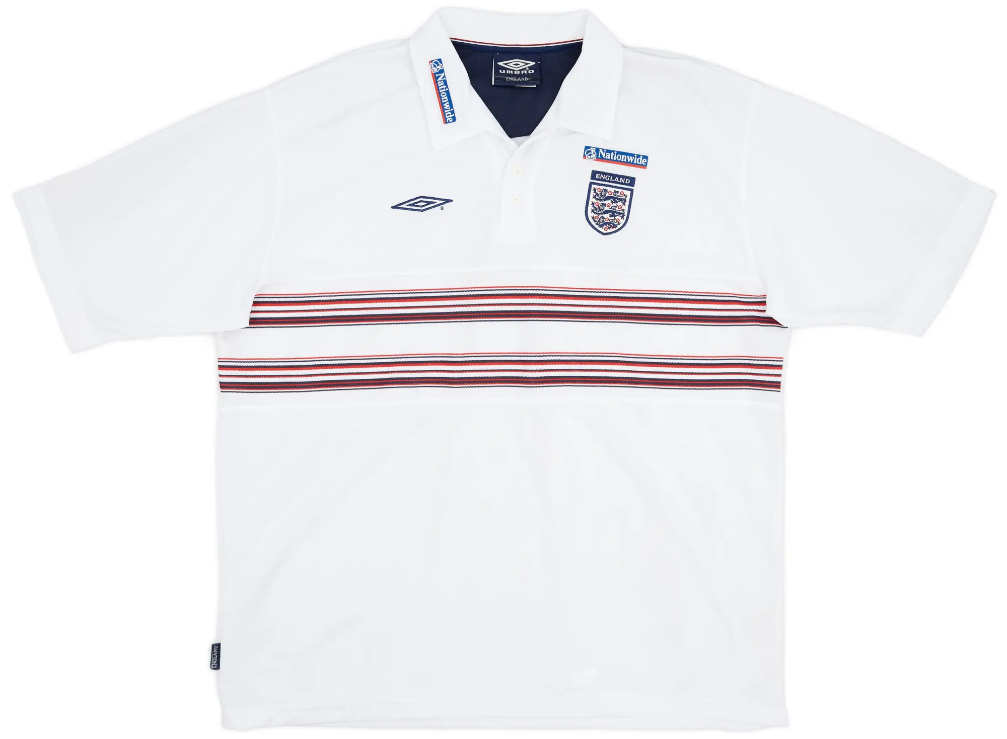 2004-05 England Umbro Polo Shirt - 10/10 - (XXL)