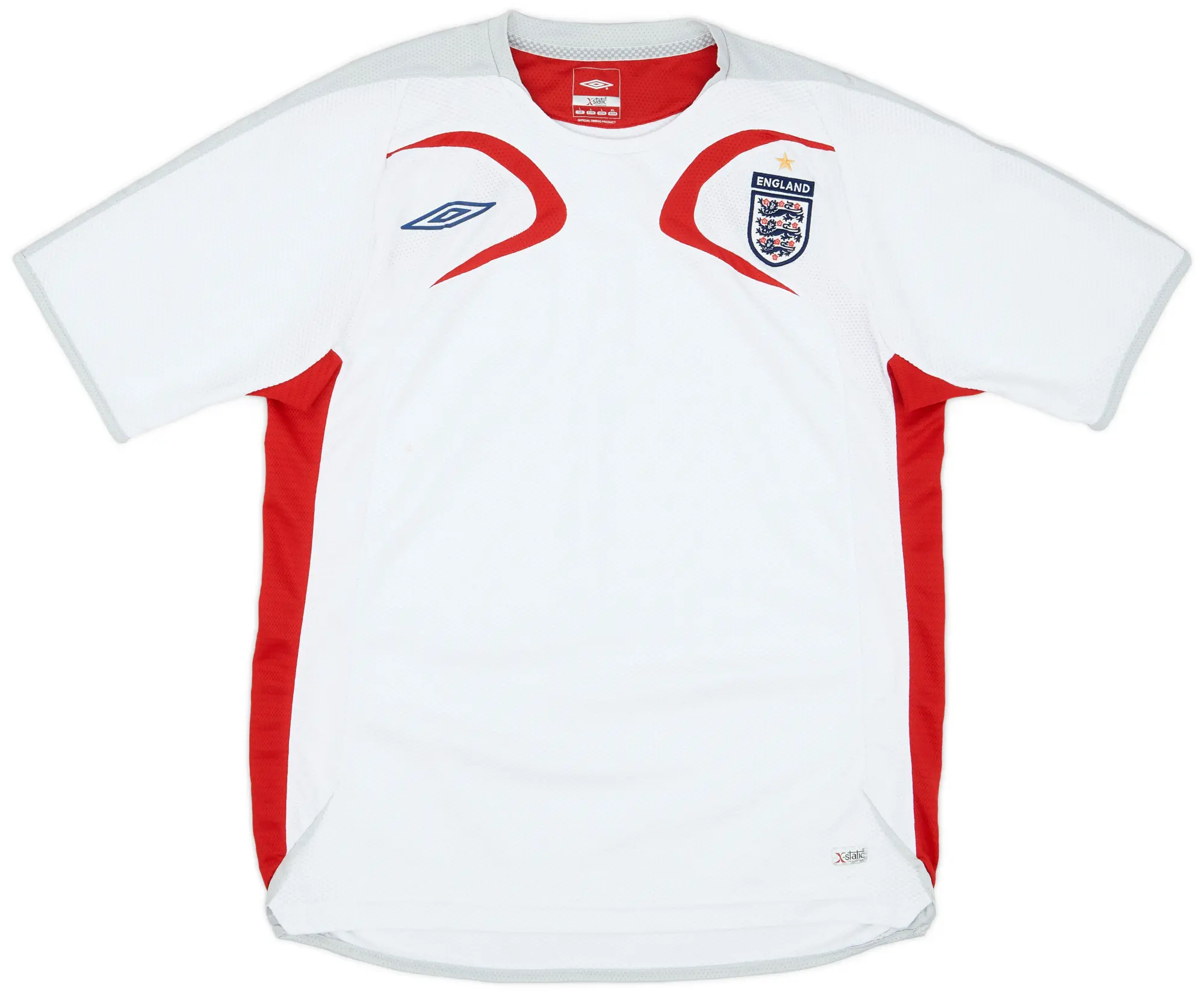2005-06 England Umbro Training Shirt - 8/10 - (L)