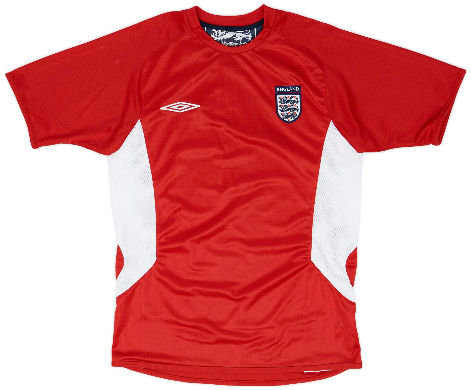 2005-06 England Umbro Training Shirt - 9/10 - (S)