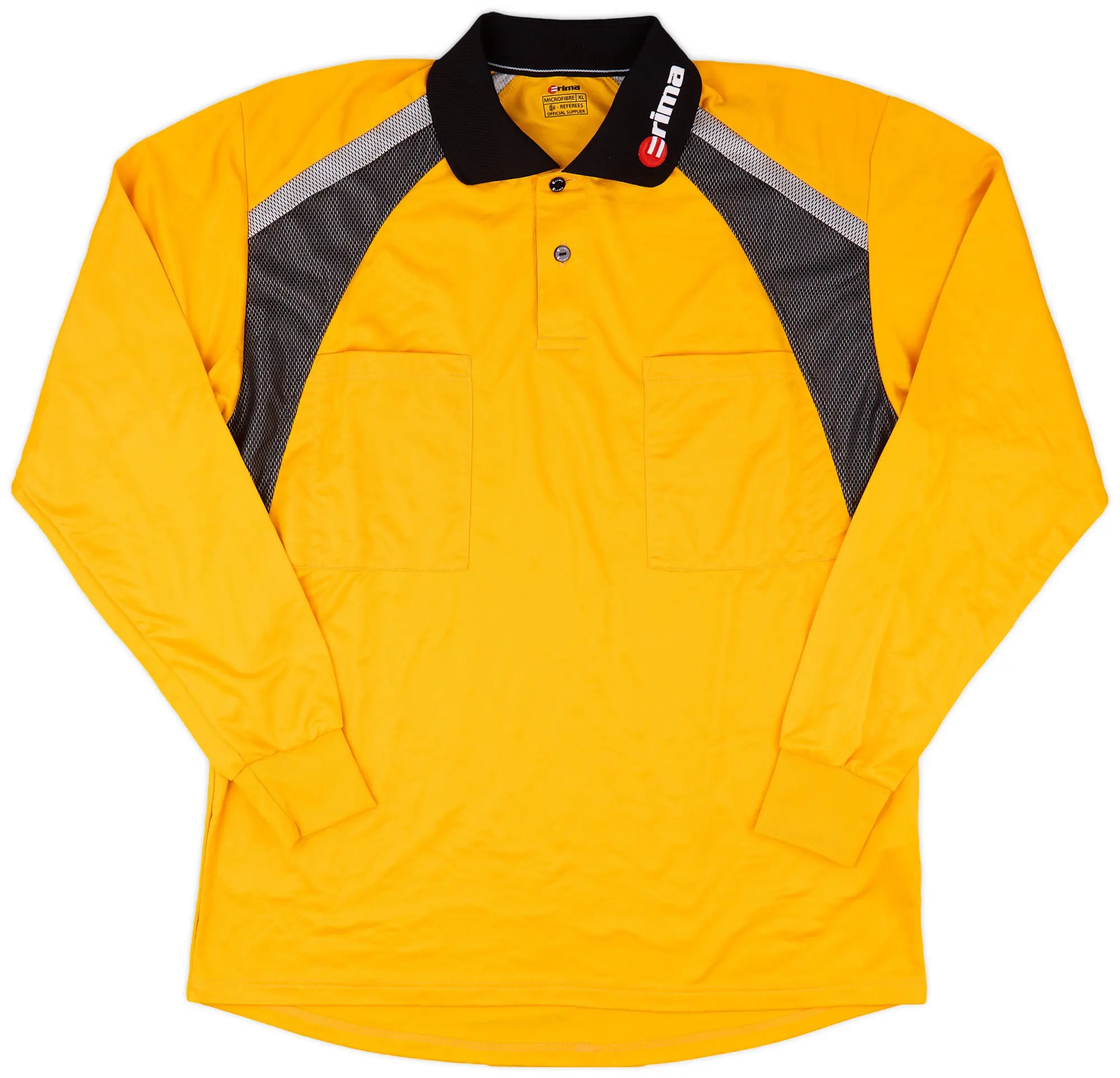 Training 1990s Erima Referee Template L/S Shirt - 9/10 - (XL)