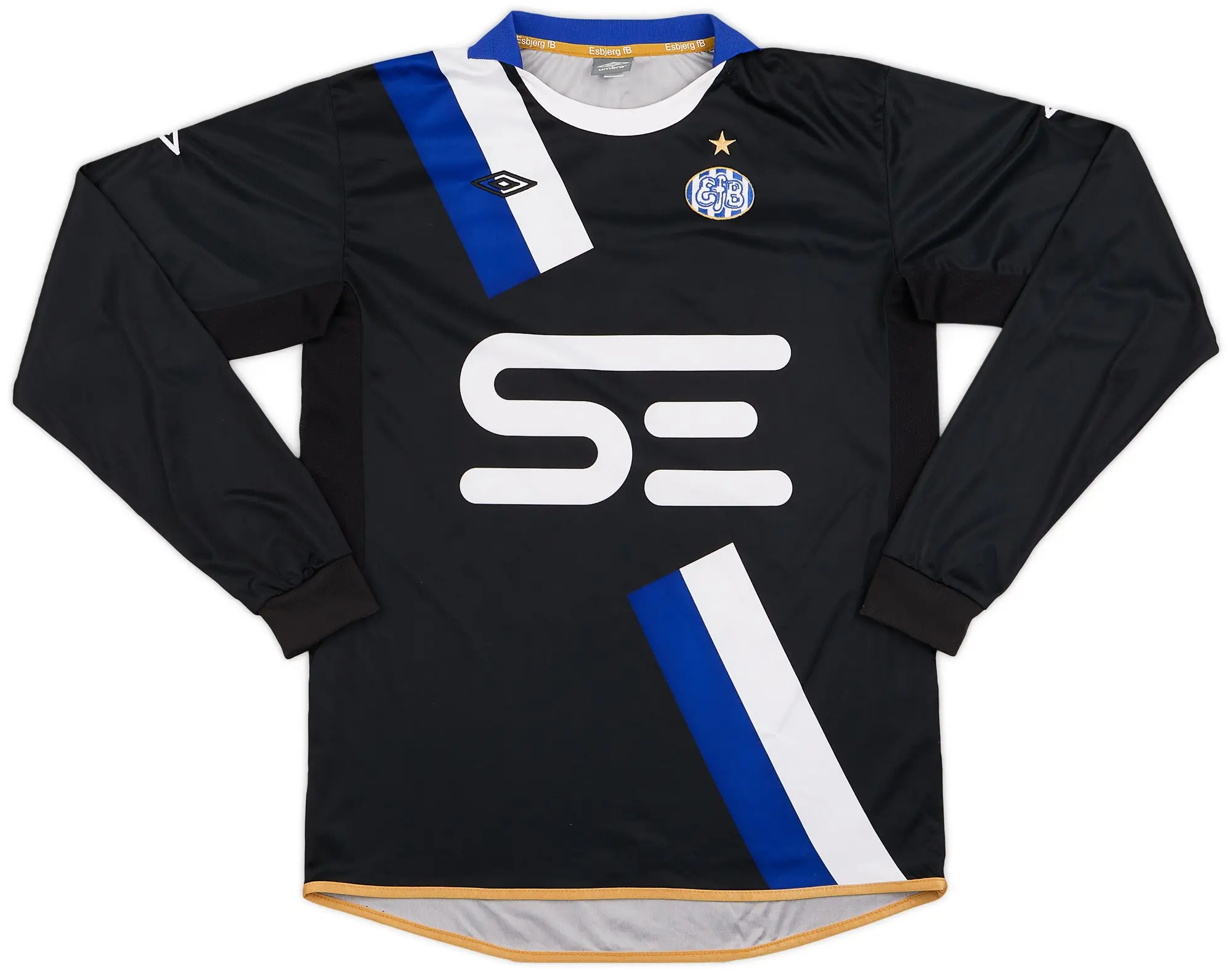 Umbro 2012-13 Esbjerg Away L/S Shirt - 9/10 - (M)