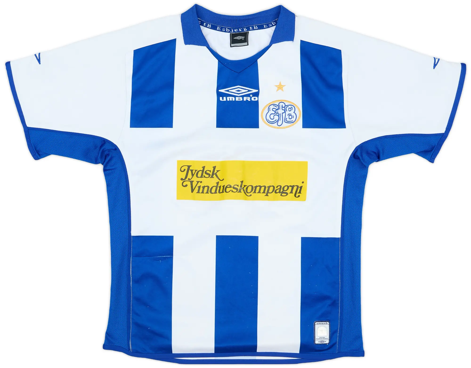 Umbro 2005-06 Esbjerg Home Shirt - 6/10 - (L.Boys)