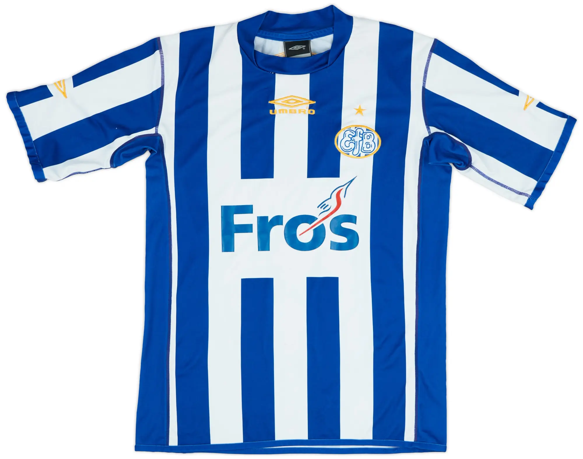 Umbro 2007-09 Esbjerg Home Shirt - 7/10 - (S)