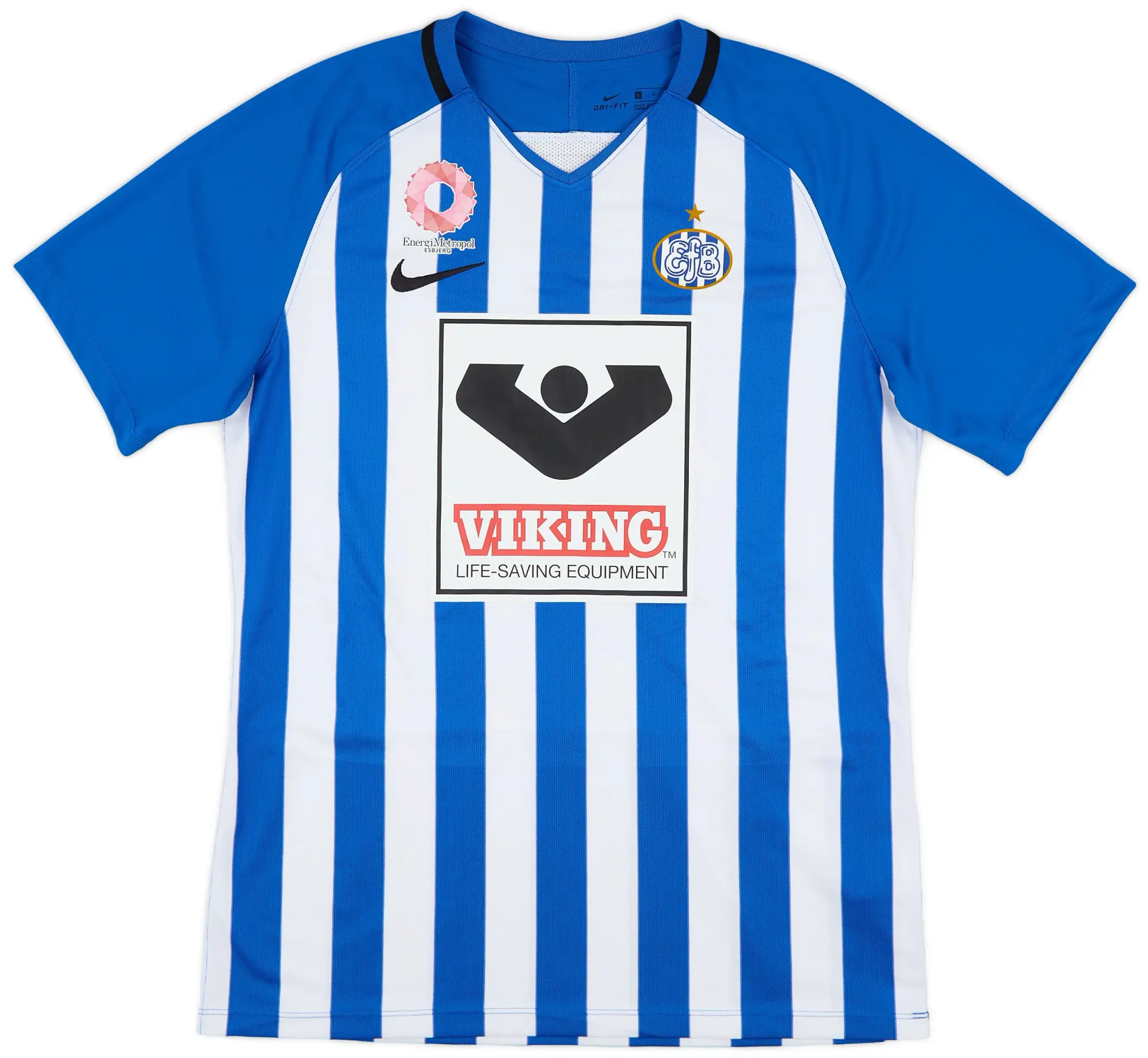 Nike 2019-20 Esbjerg Home Shirt - 9/10 - (L)