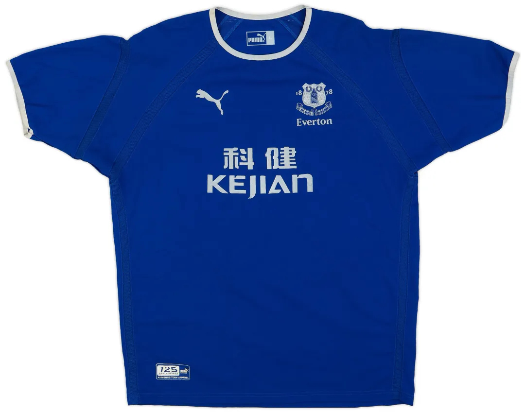 Puma Everton Mens SS Home Shirt 2003/04 | EVEH03186646 | FOOTY.COM
