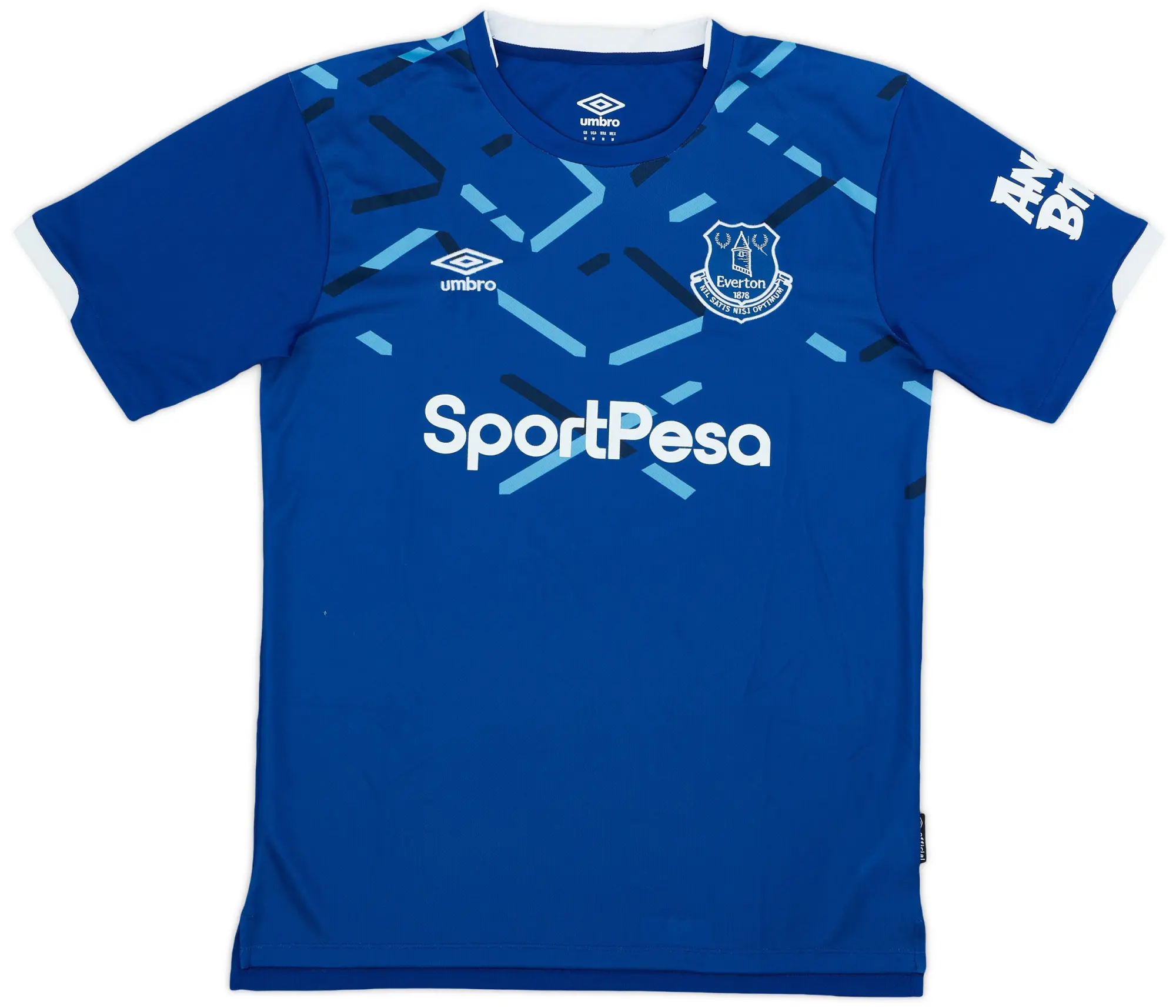 Umbro 2019-20 Everton Home Shirt - 8/10 - (M)