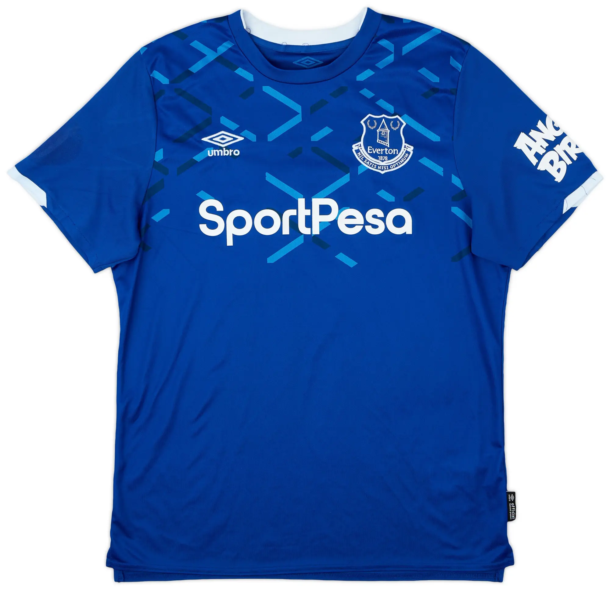 Umbro 2019-20 Everton Home Shirt #9 - 7/10 - (L)